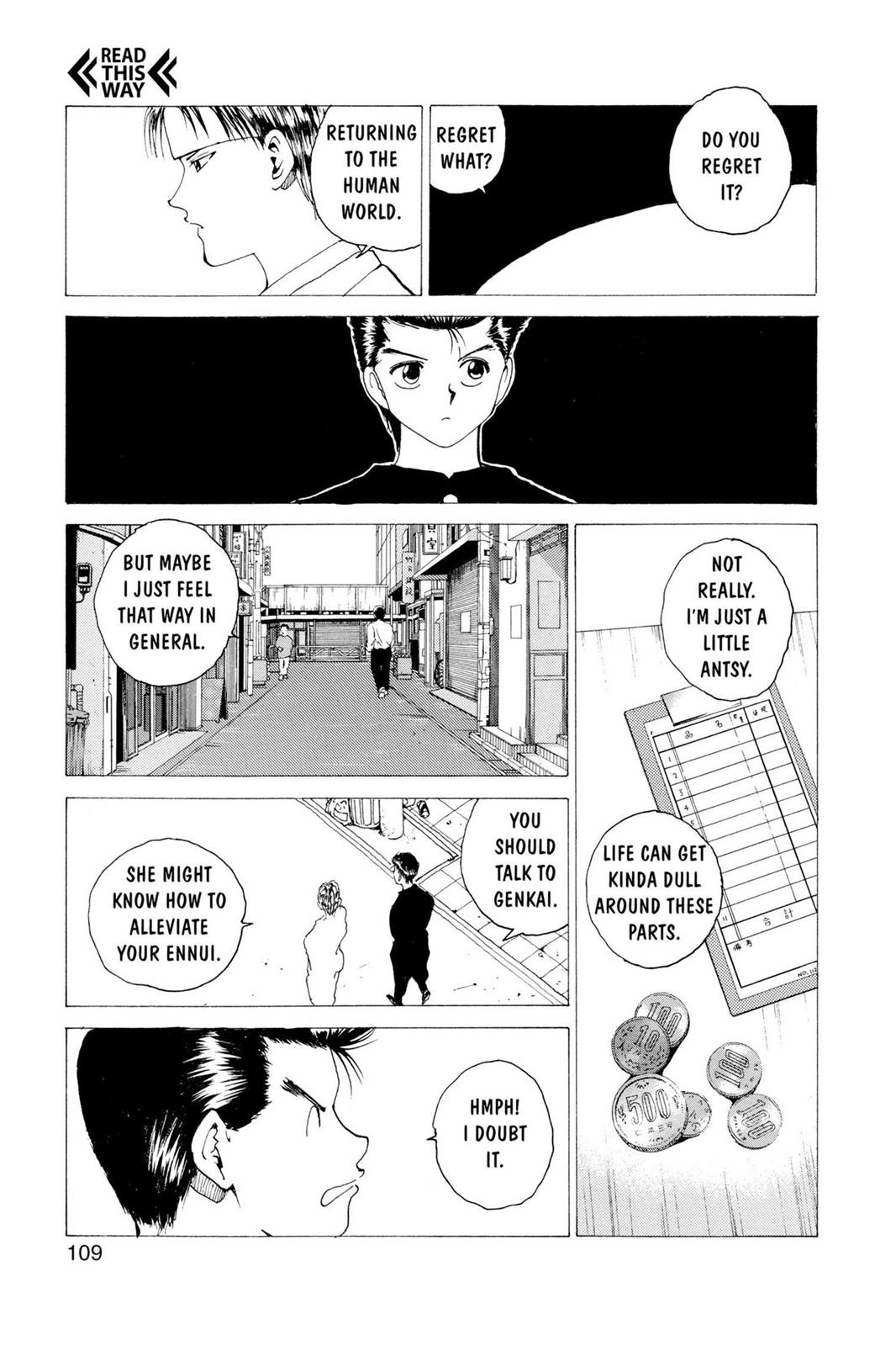 Read Yu Yu Hakusho (en) Manga Online