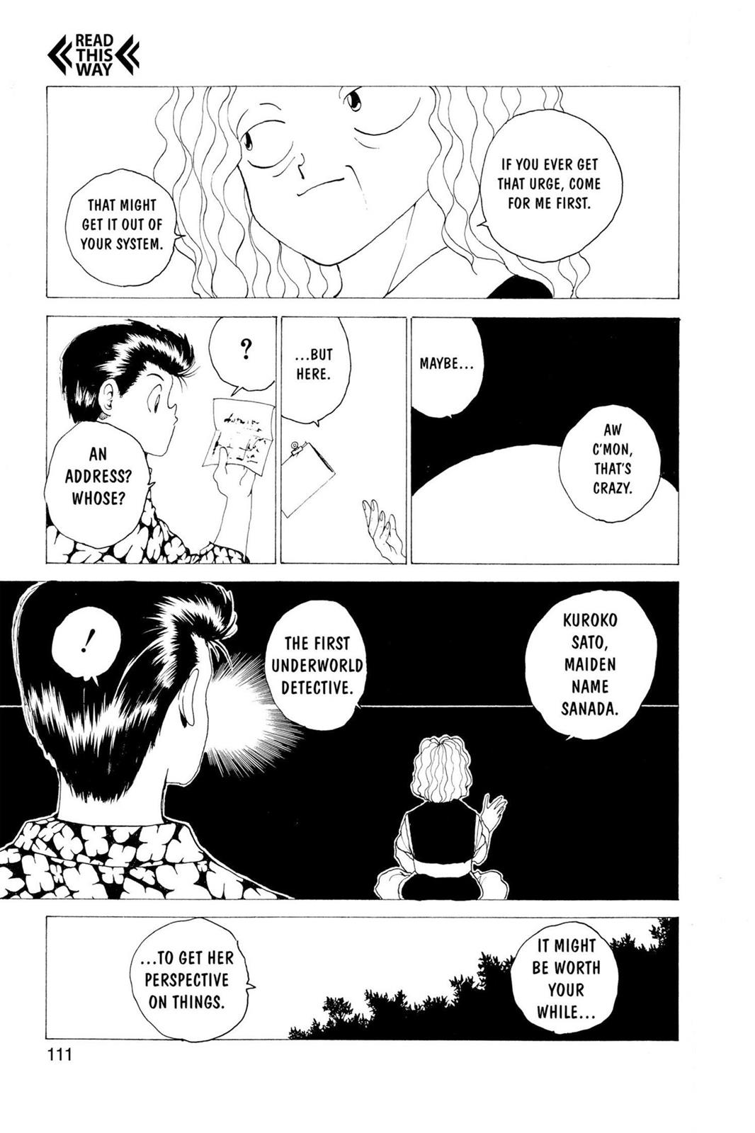 Read Yu Yu Hakusho (en) Manga Online