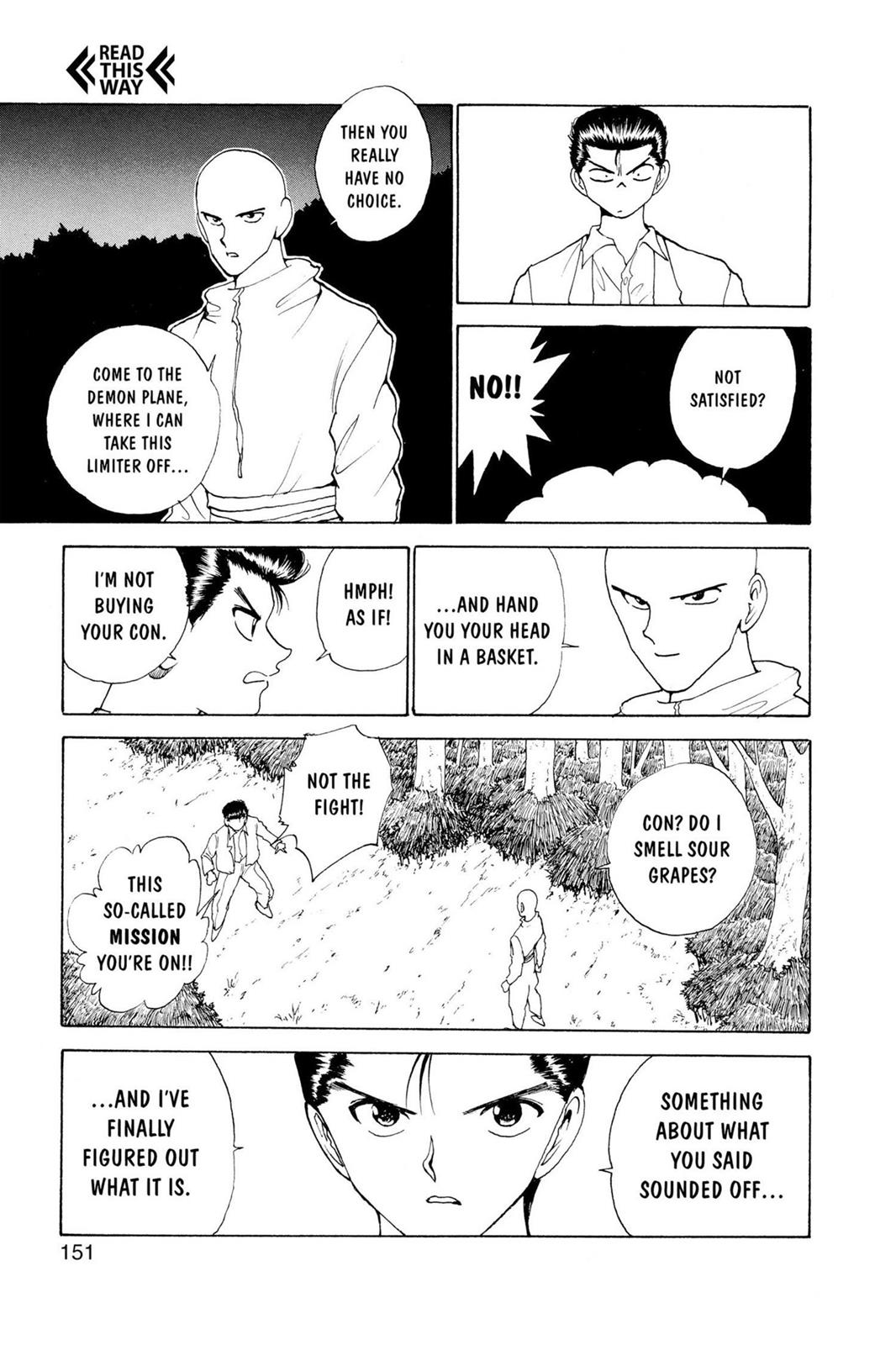 Read Yu Yu Hakusho (en) Manga Online