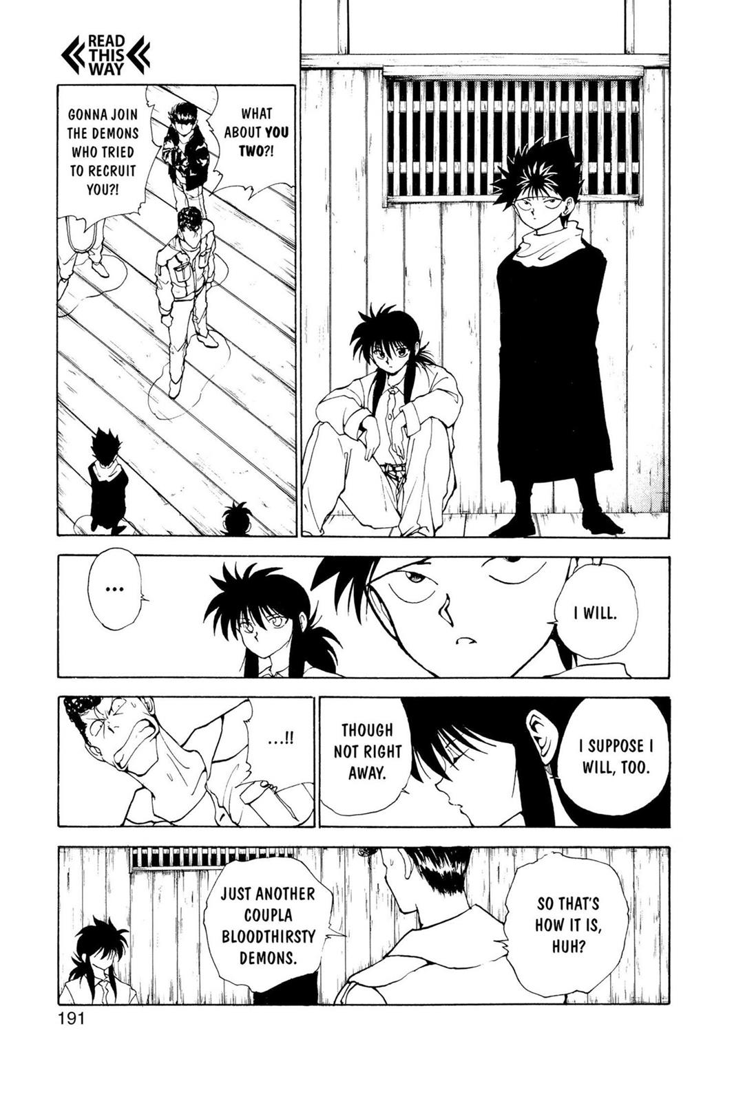 Read Yu Yu Hakusho (en) Manga Online