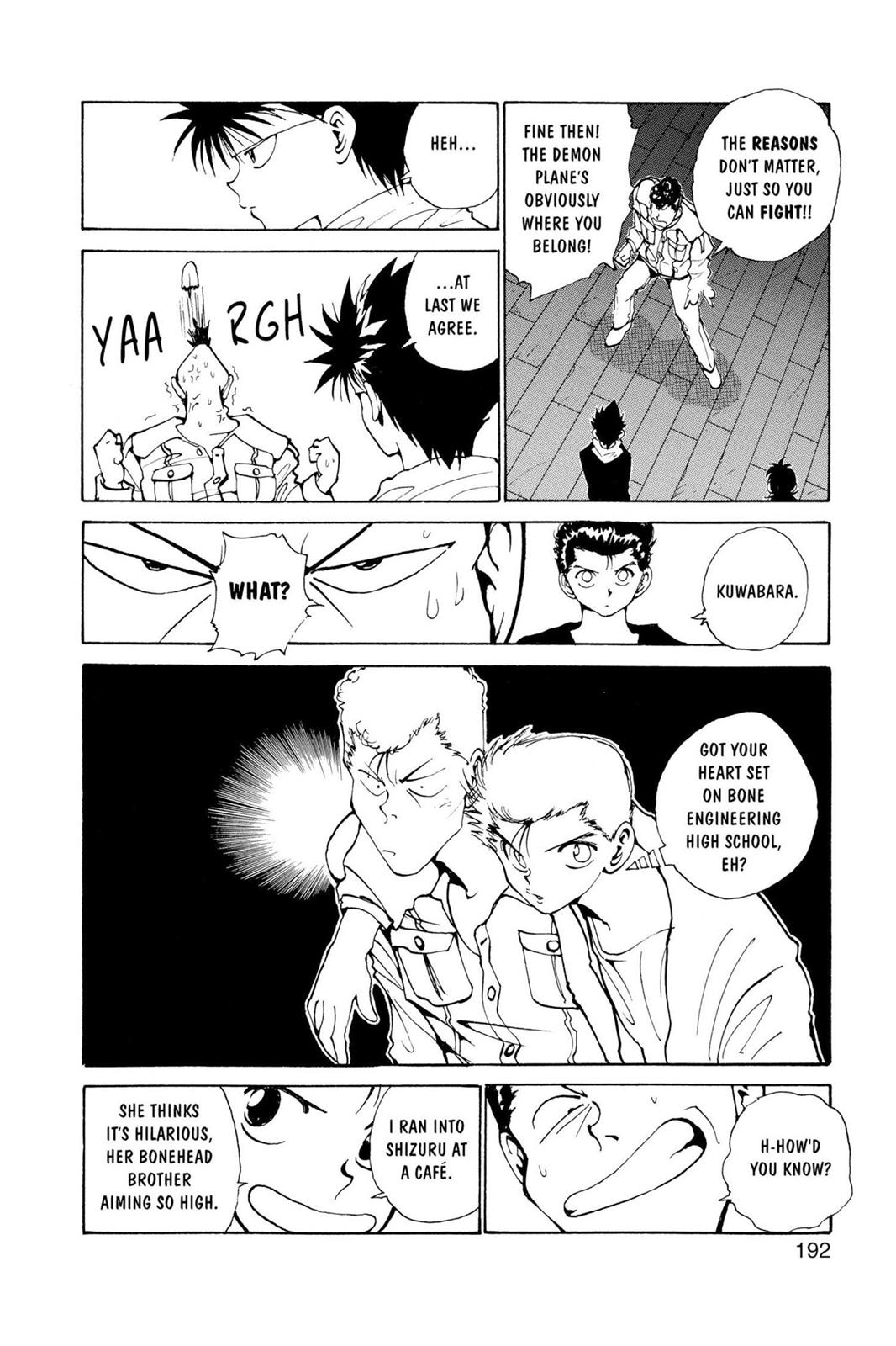 Read Yu Yu Hakusho (en) Manga Online