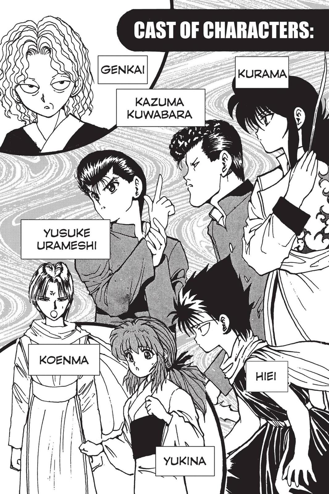 Read Yu Yu Hakusho (en) Manga Online