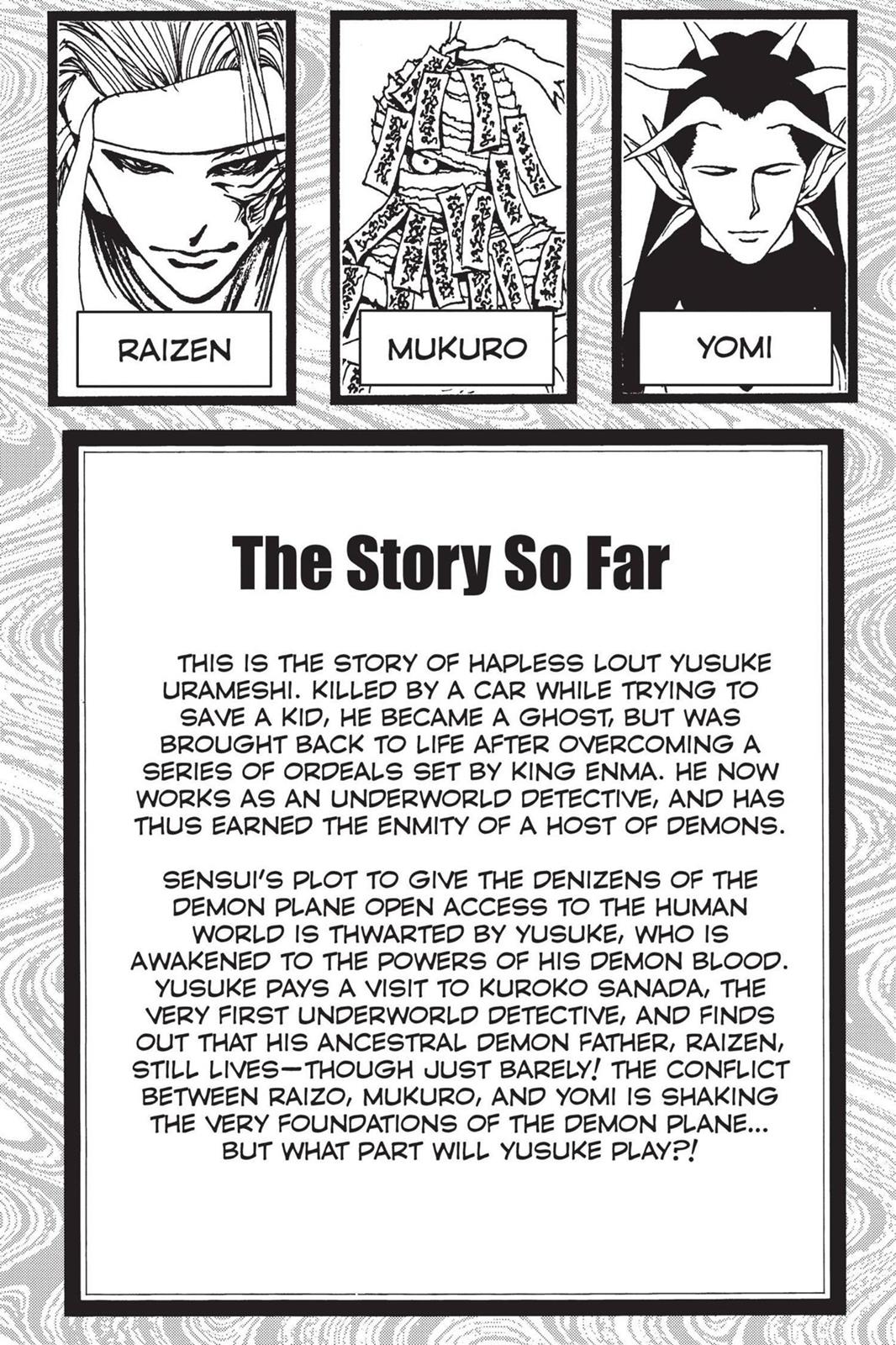 Read Yu Yu Hakusho (en) Manga Online