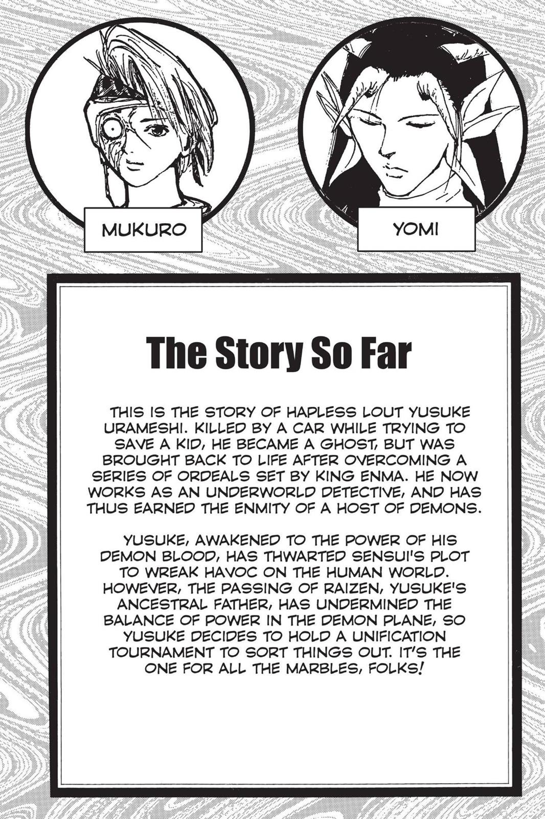 Read Yu Yu Hakusho (en) Manga Online