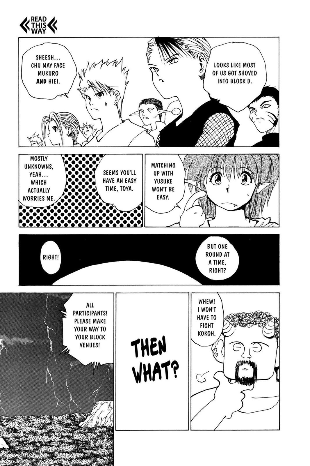 Read Yu Yu Hakusho (en) Manga Online