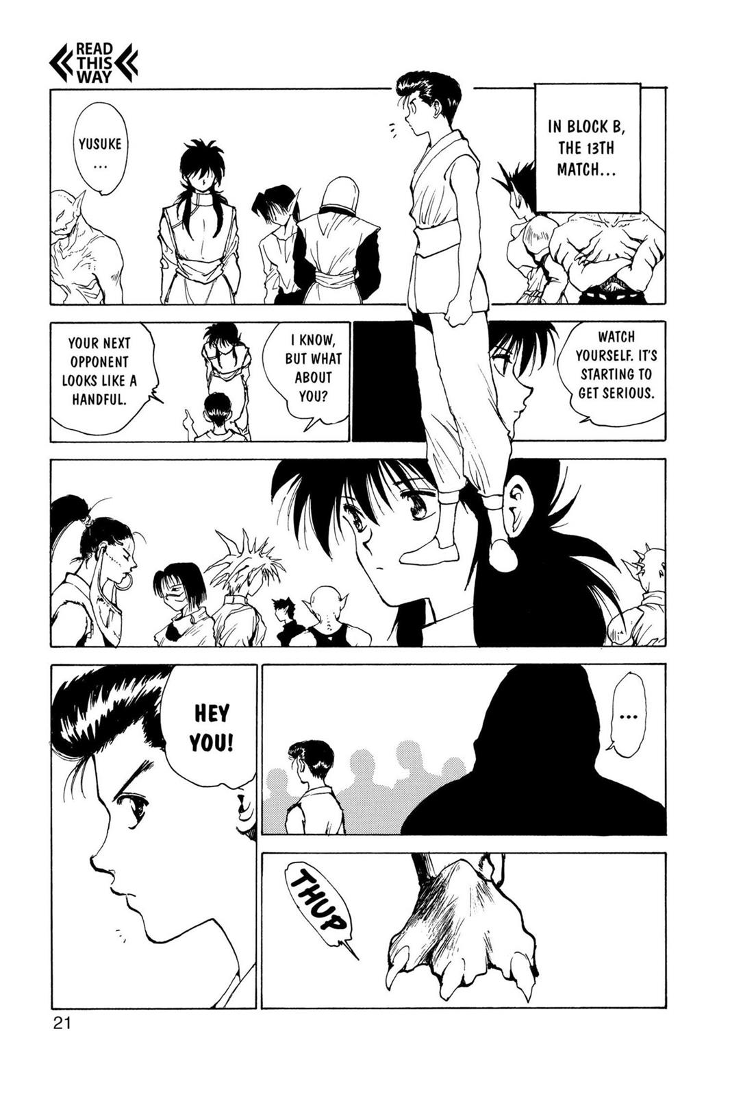 Read Yu Yu Hakusho (en) Manga Online