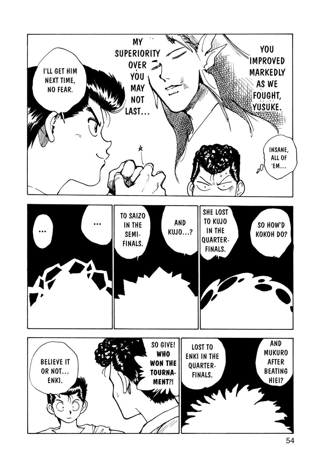 Read Yu Yu Hakusho (en) Manga Online