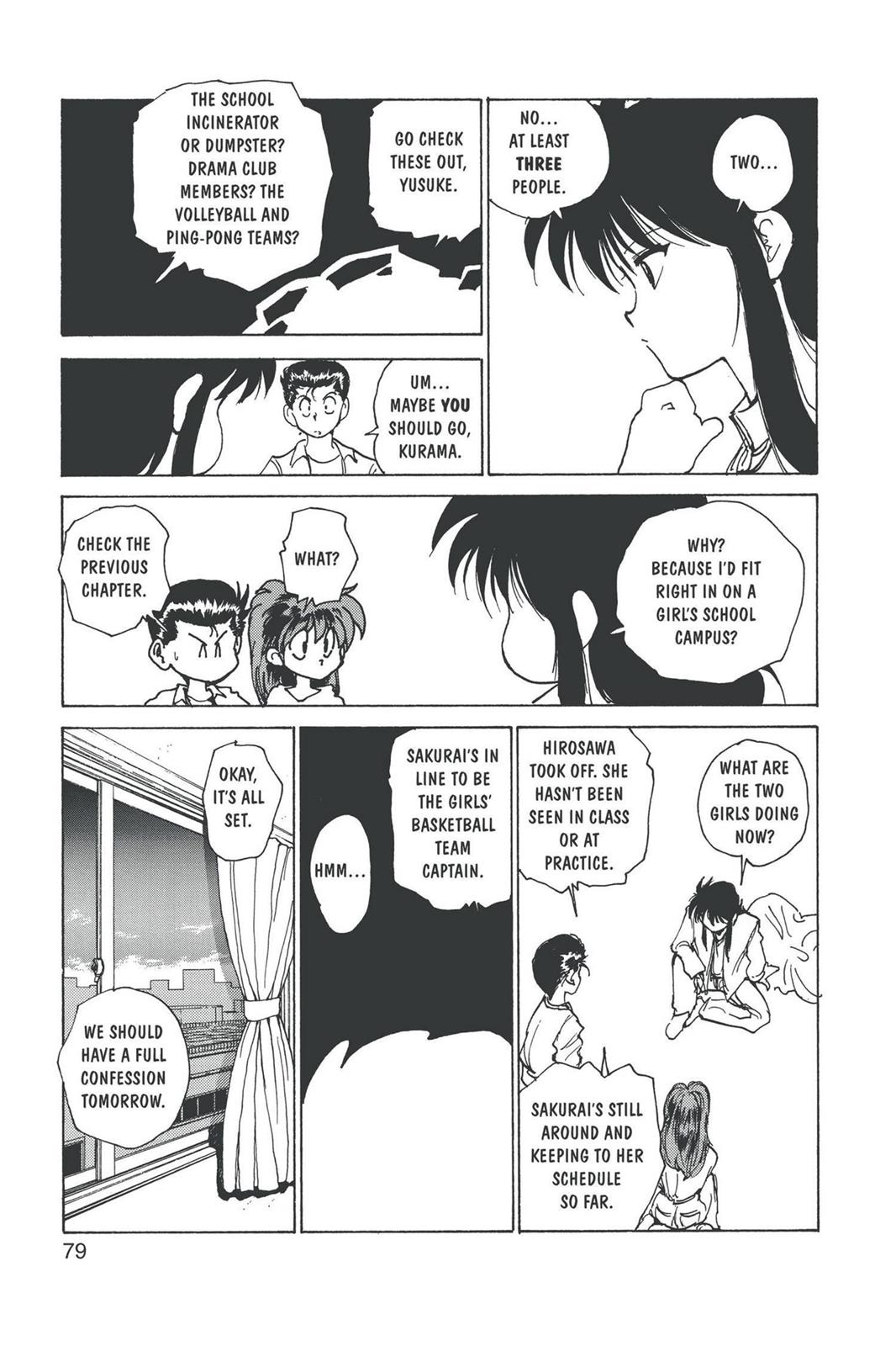 Read Yu Yu Hakusho (en) Manga Online