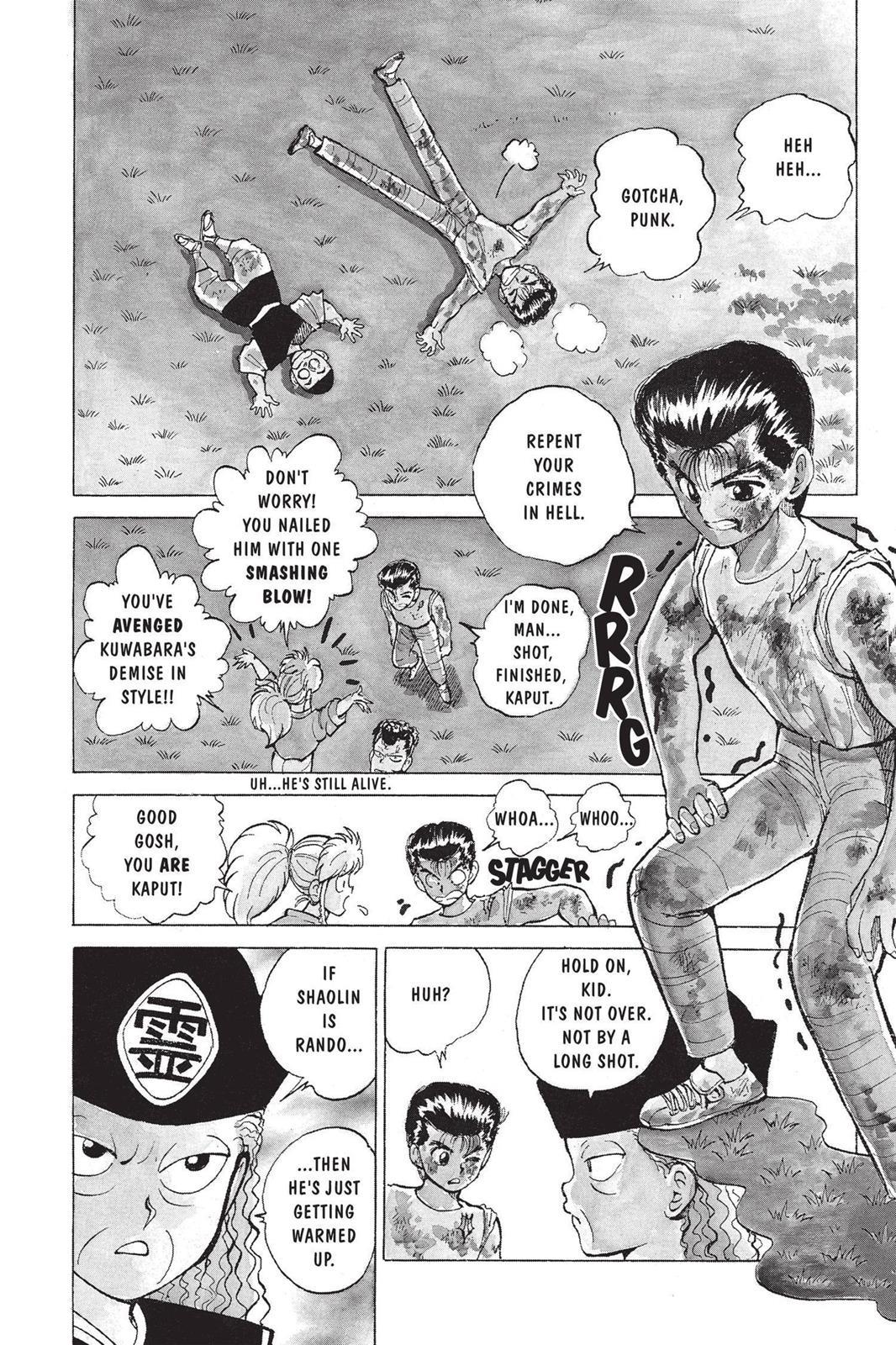 Read Yu Yu Hakusho (en) Manga Online