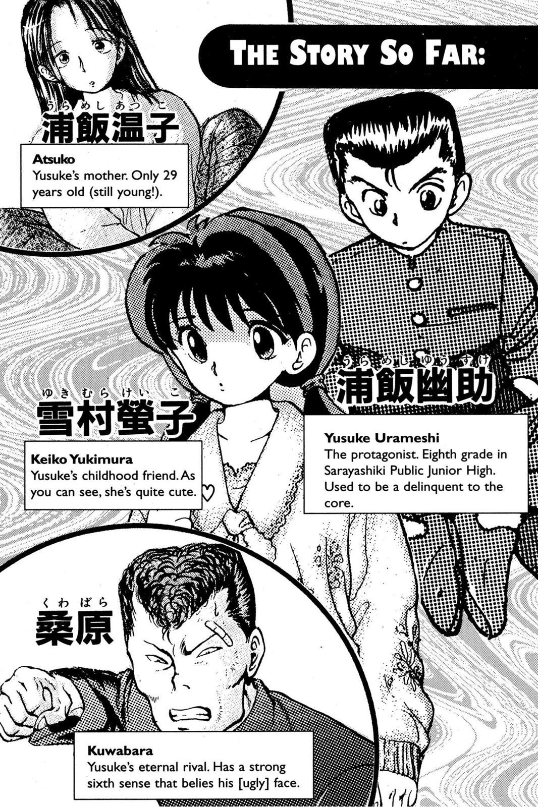 Read Yu Yu Hakusho (en) Manga Online