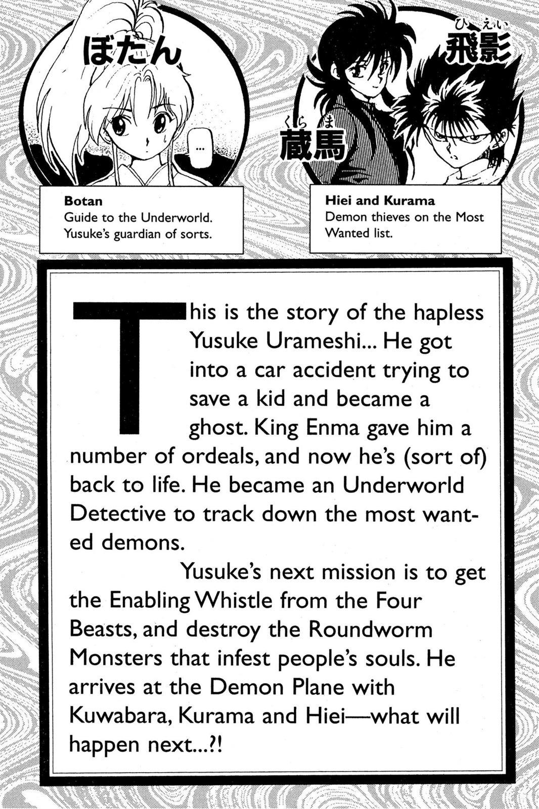 Read Yu Yu Hakusho (en) Manga Online