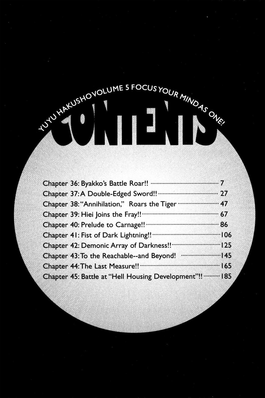 Read Yu Yu Hakusho (en) Manga Online