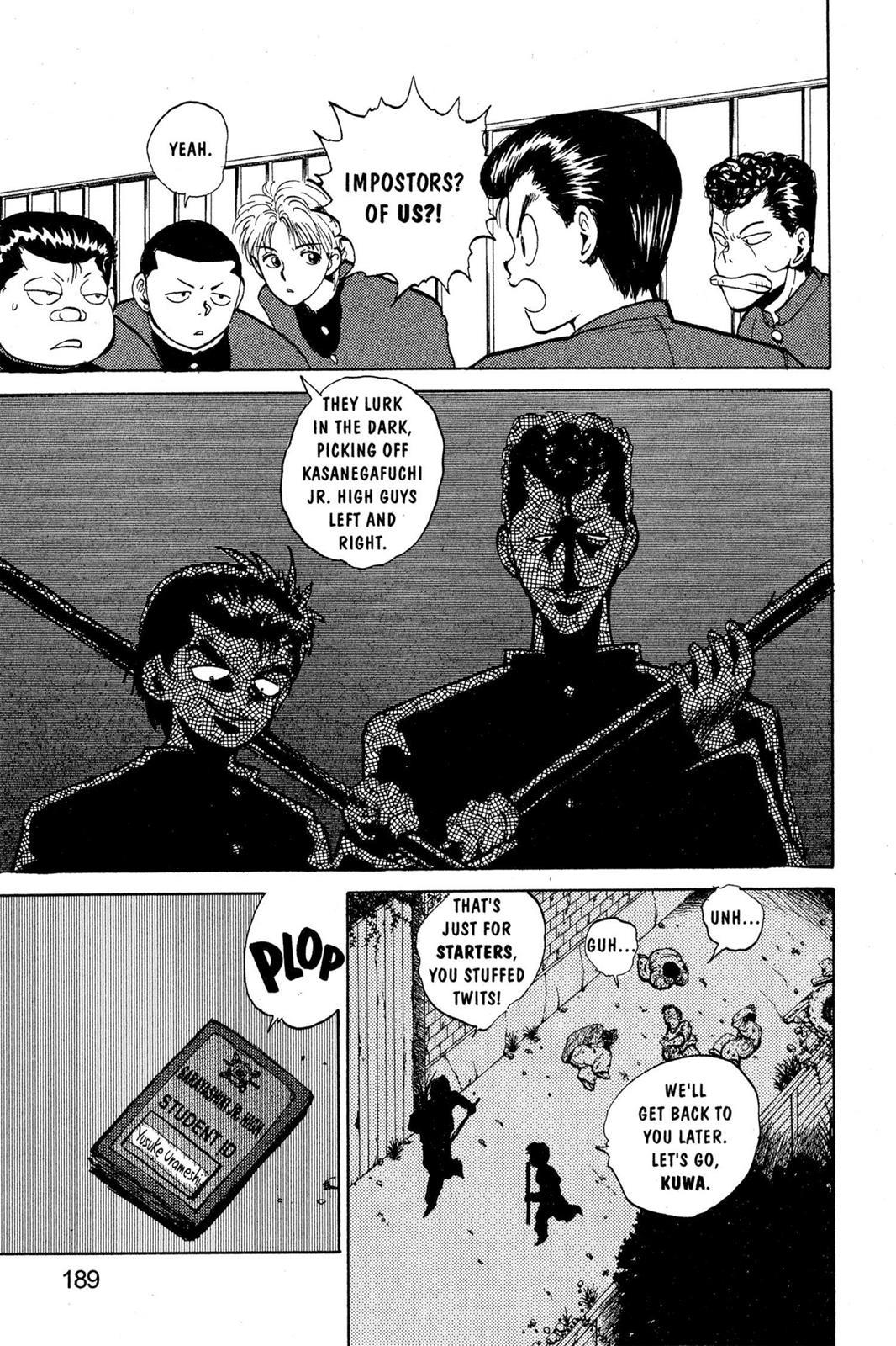 Read Yu Yu Hakusho (en) Manga Online