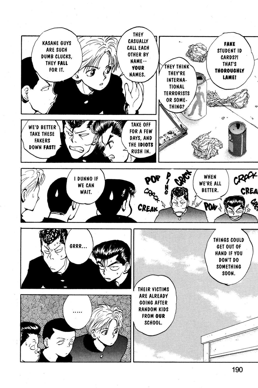 Read Yu Yu Hakusho (en) Manga Online