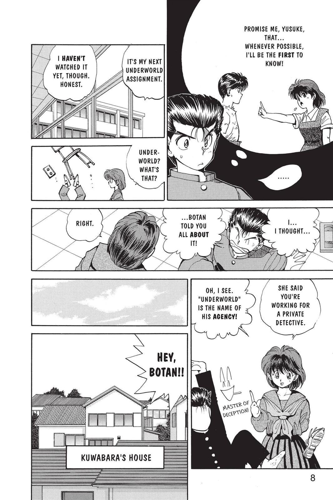 Read Yu Yu Hakusho (en) Manga Online