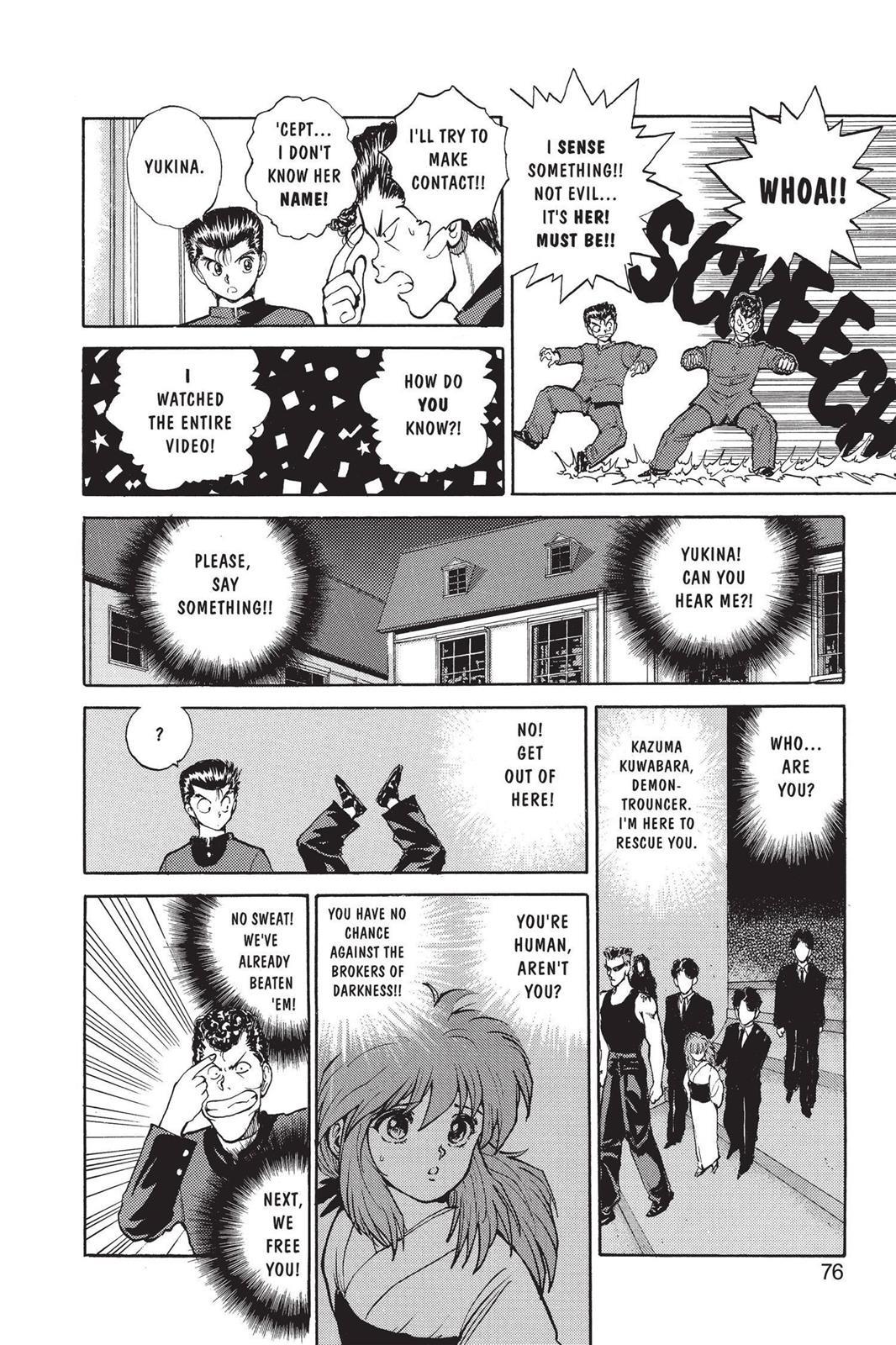 Read Yu Yu Hakusho (en) Manga Online