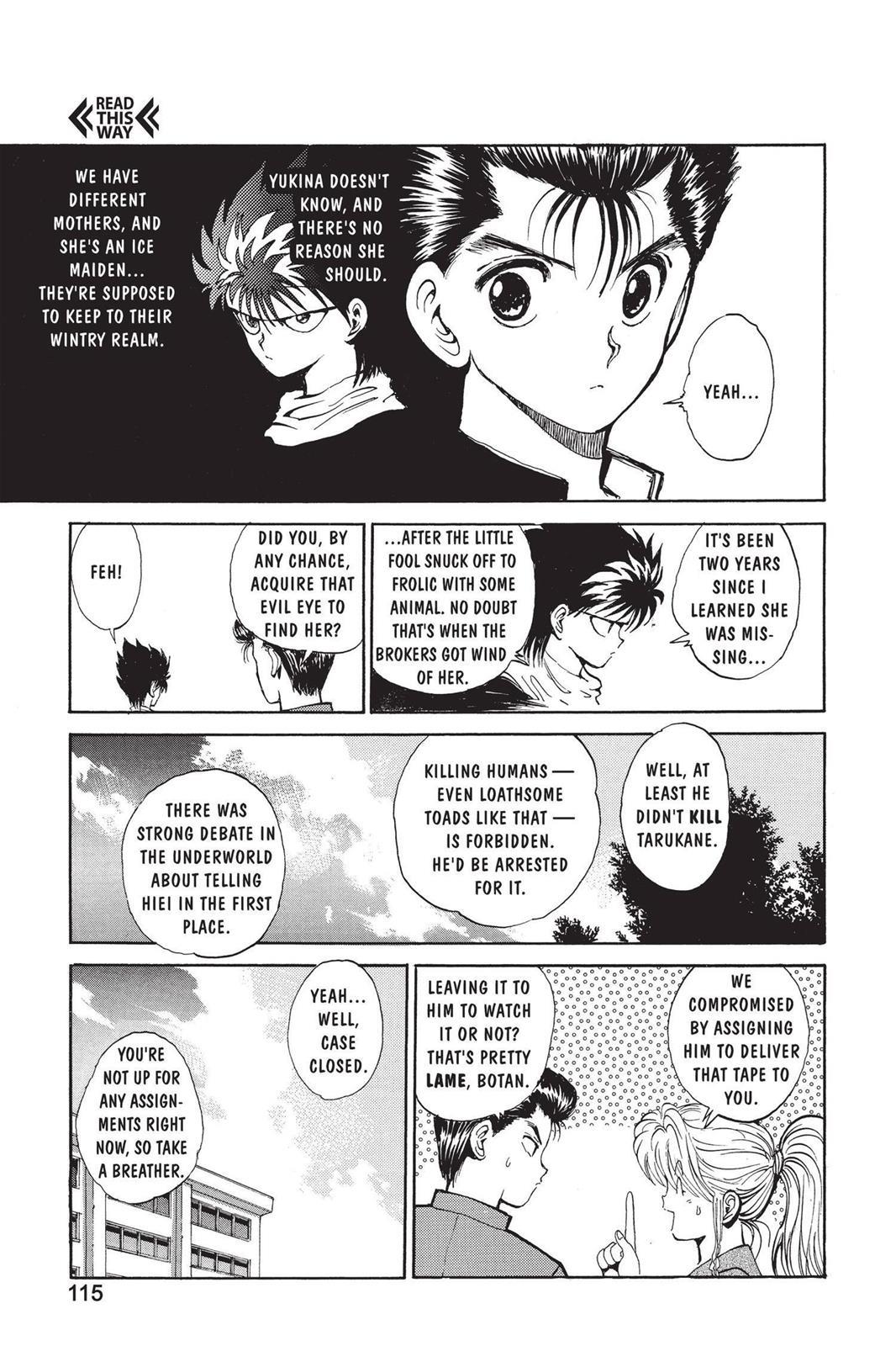 Read Yu Yu Hakusho (en) Manga Online