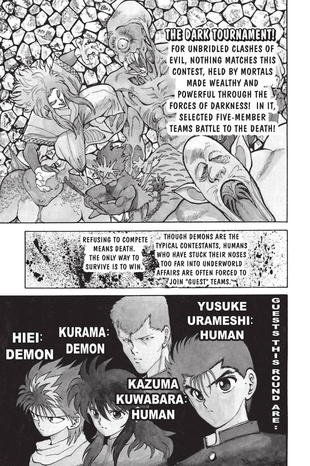 Read Yu Yu Hakusho (en) Manga Online