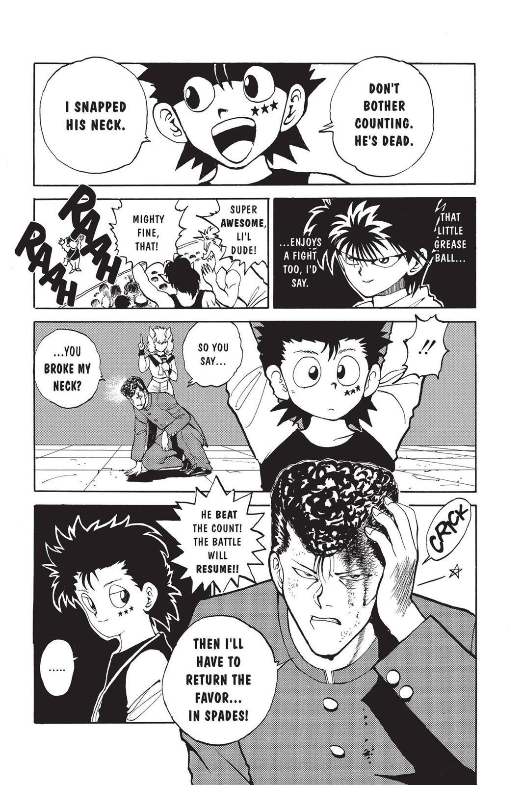 Read Yu Yu Hakusho (en) Manga Online