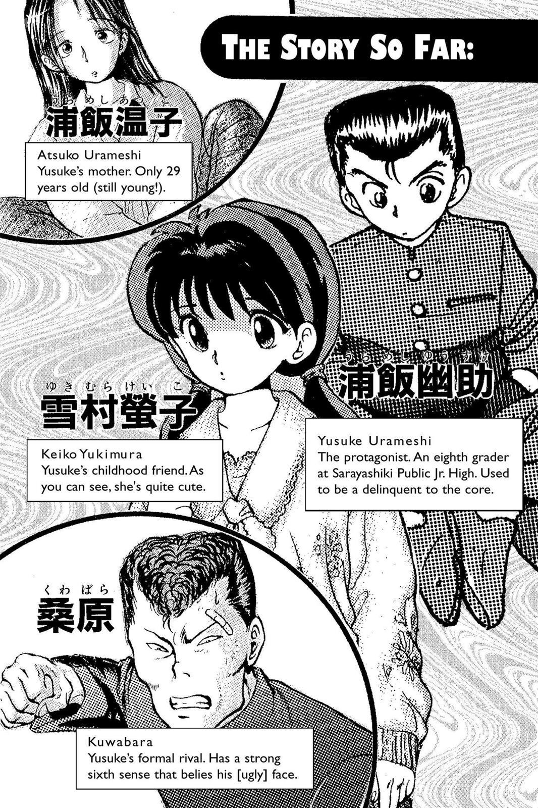 Read Yu Yu Hakusho (en) Manga Online
