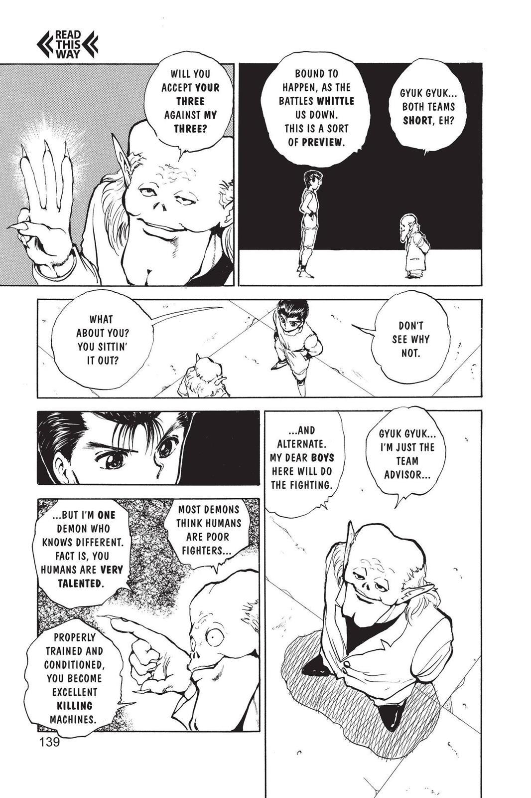 Read Yu Yu Hakusho (en) Manga Online