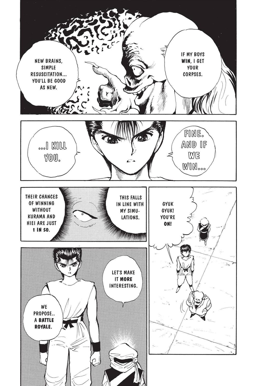 Read Yu Yu Hakusho (en) Manga Online