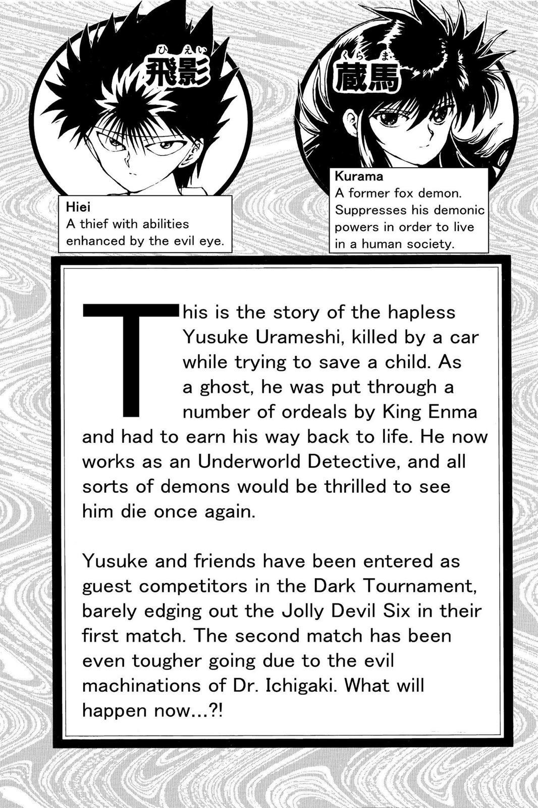 Read Yu Yu Hakusho (en) Manga Online