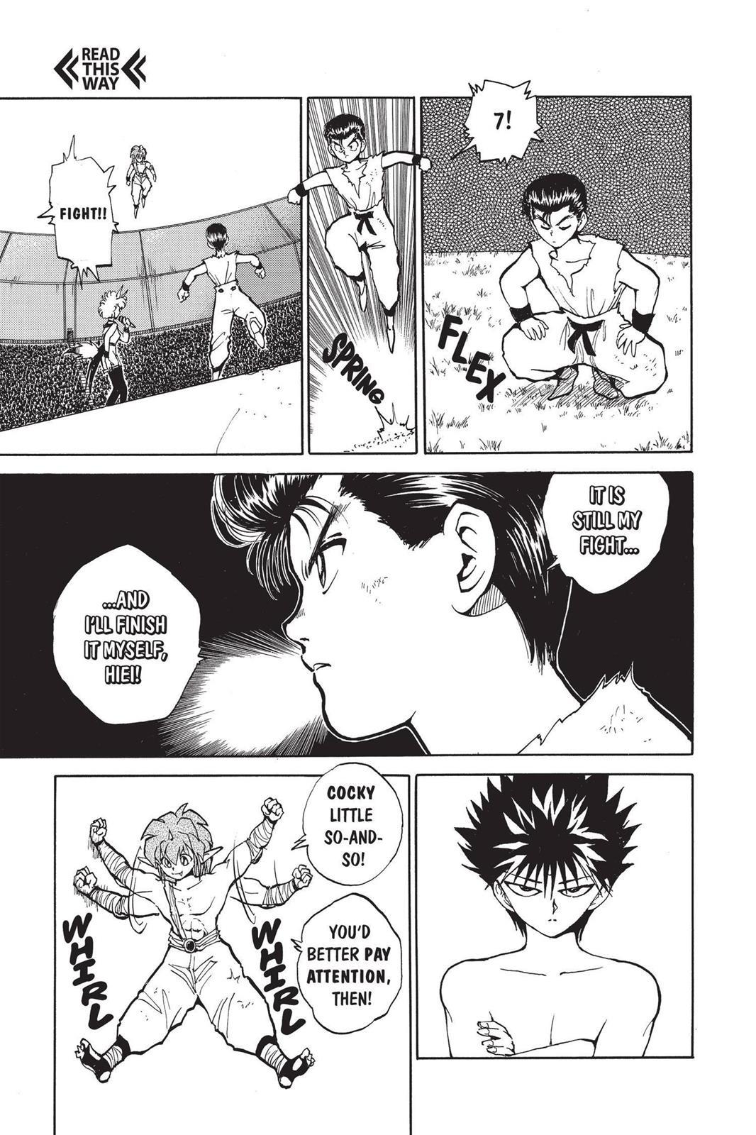 Read Yu Yu Hakusho (en) Manga Online