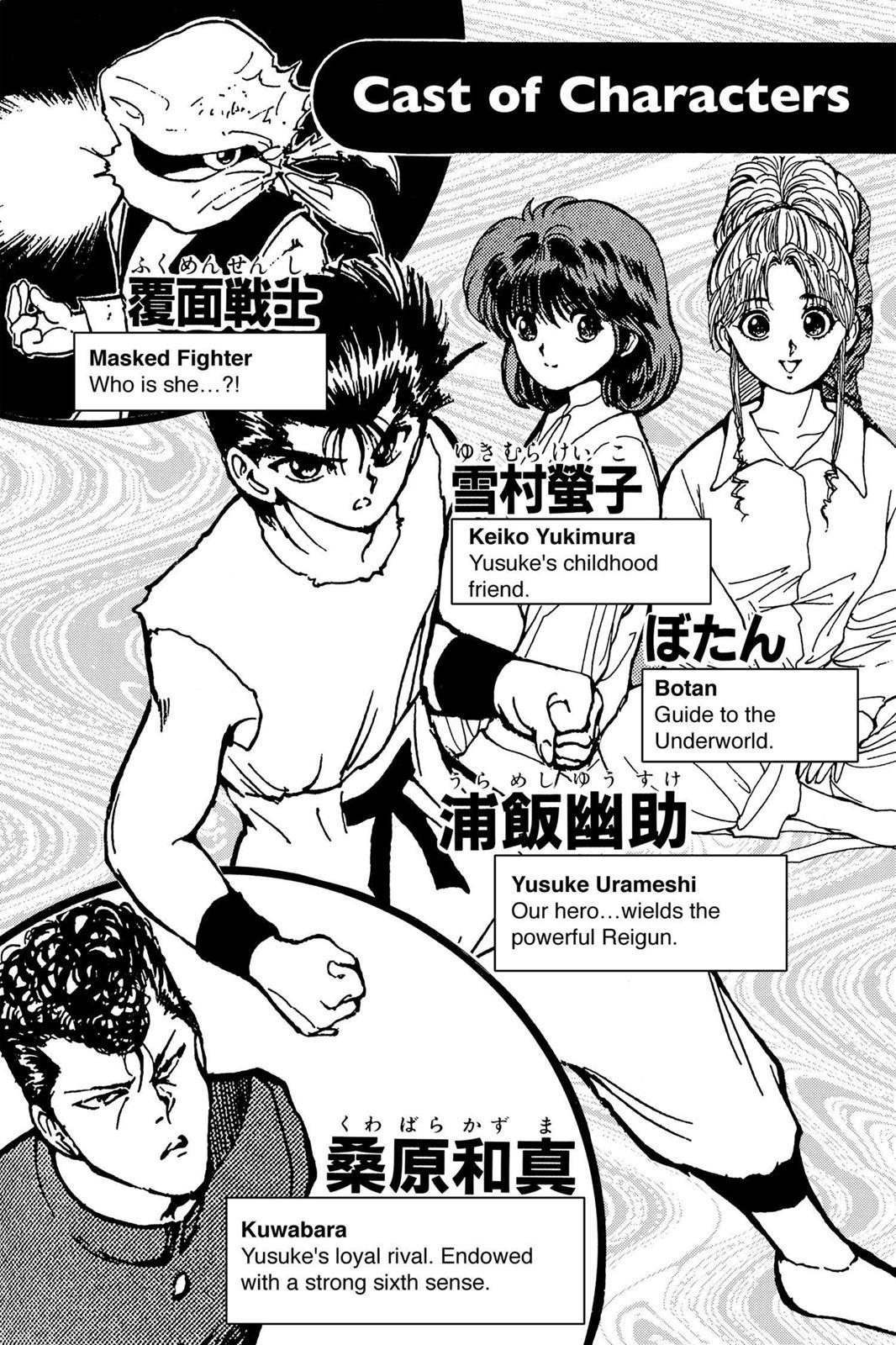 Read Yu Yu Hakusho (en) Manga Online
