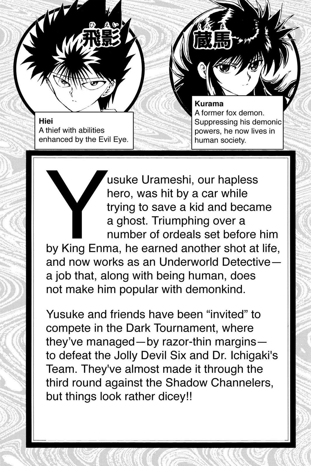 Read Yu Yu Hakusho (en) Manga Online