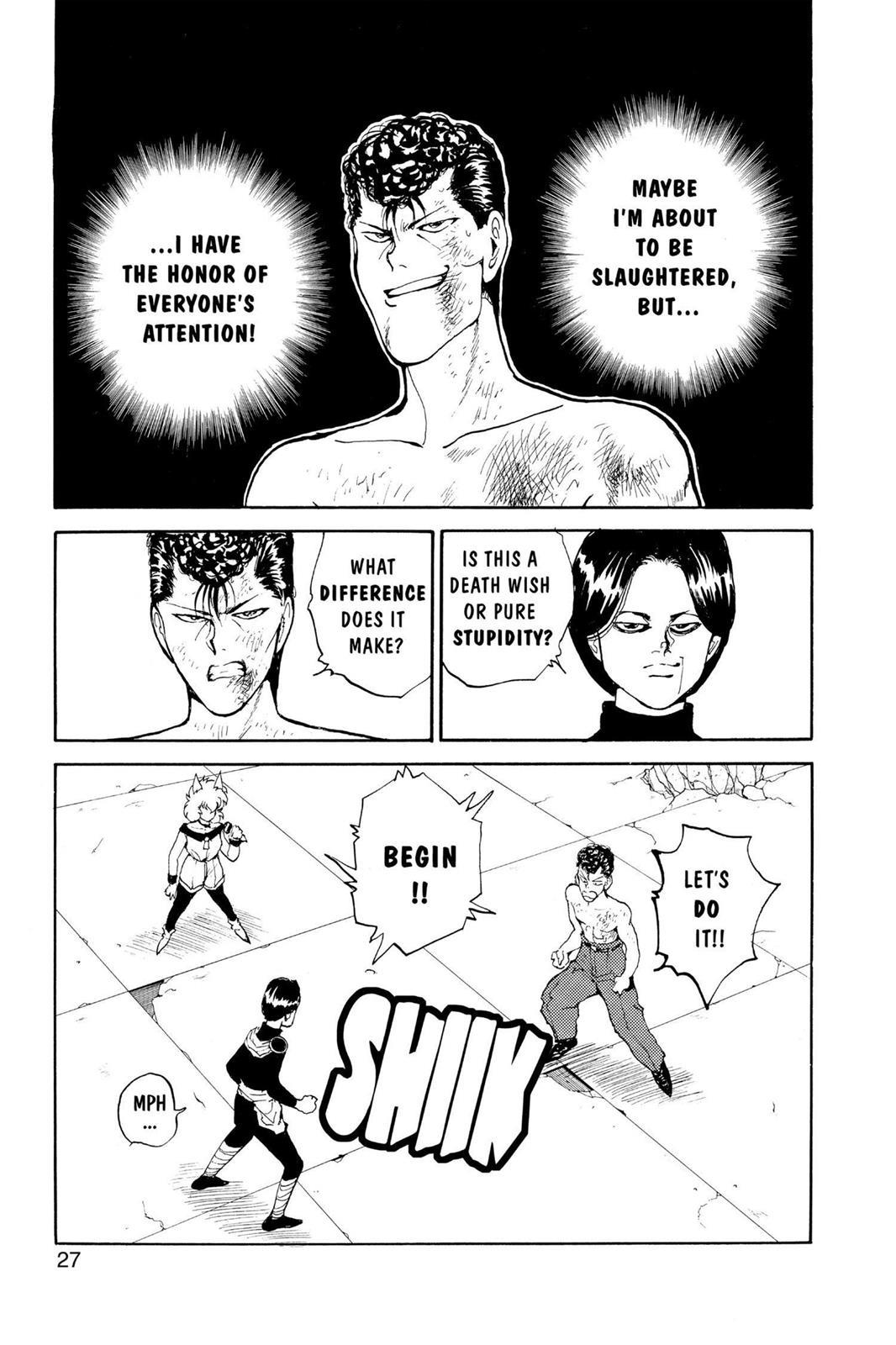 Read Yu Yu Hakusho (en) Manga Online