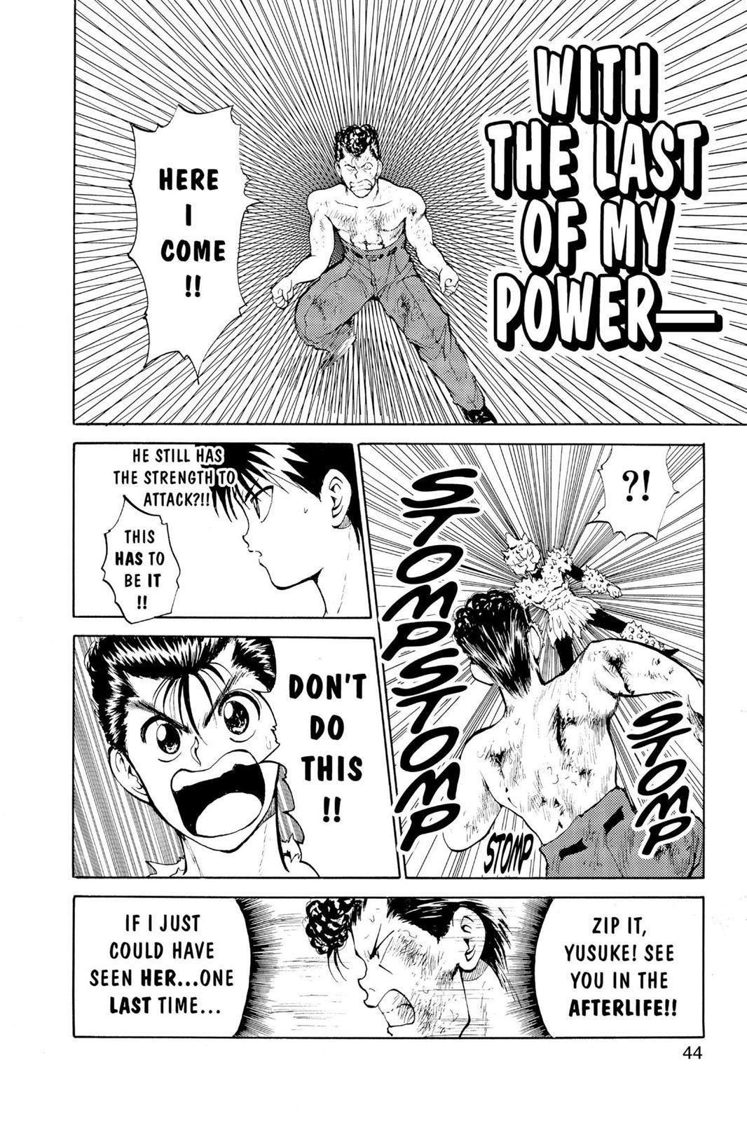Read Yu Yu Hakusho (en) Manga Online