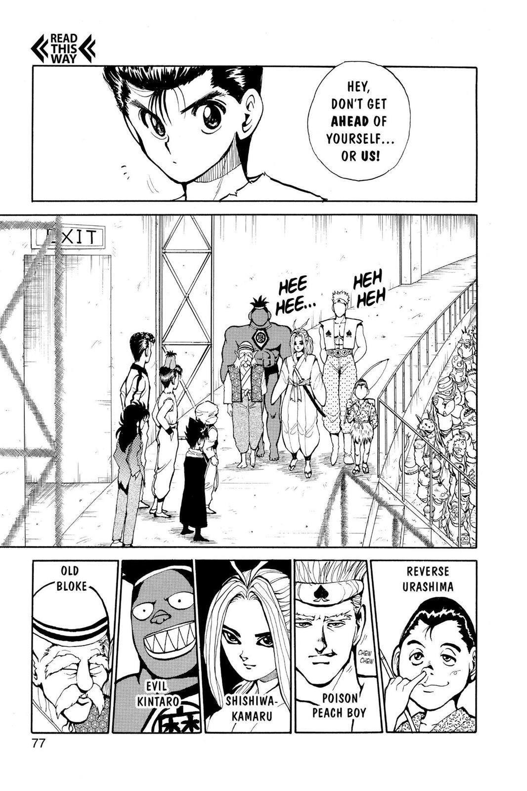 Read Yu Yu Hakusho (en) Manga Online