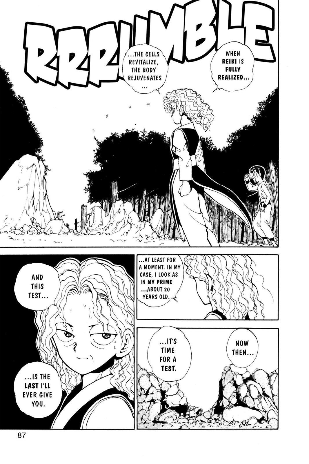 Read Yu Yu Hakusho (en) Manga Online