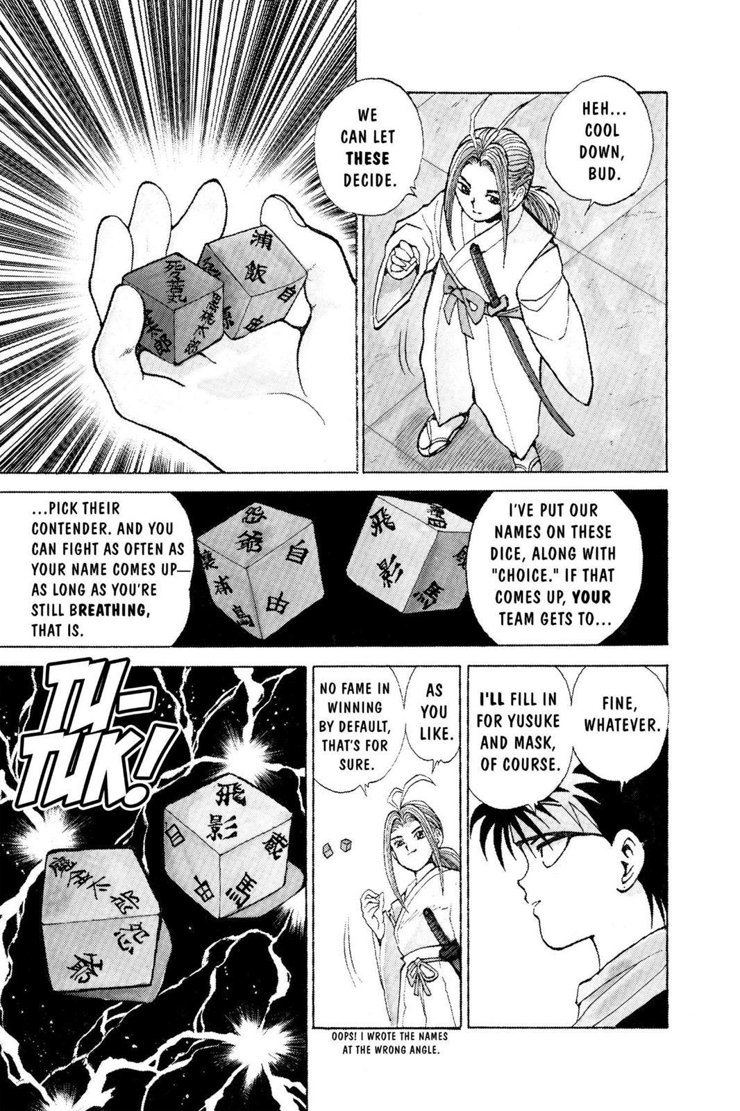 Read Yu Yu Hakusho (en) Manga Online