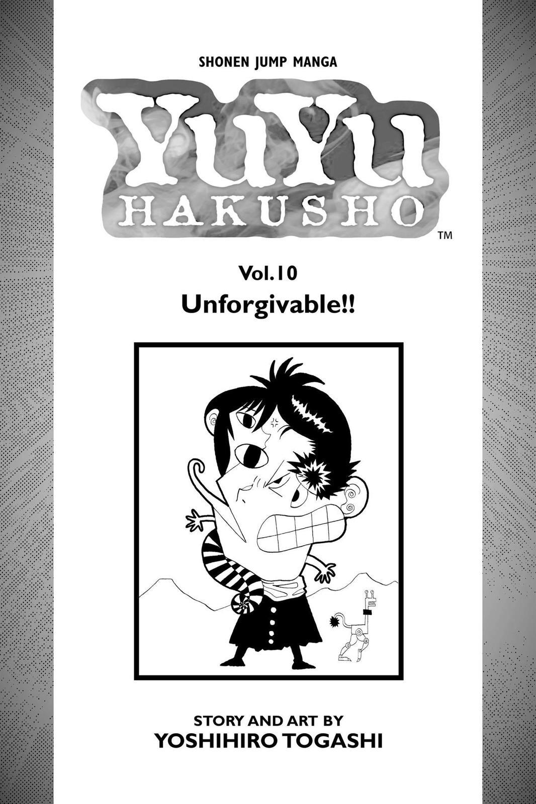 Read Yu Yu Hakusho (en) Manga Online