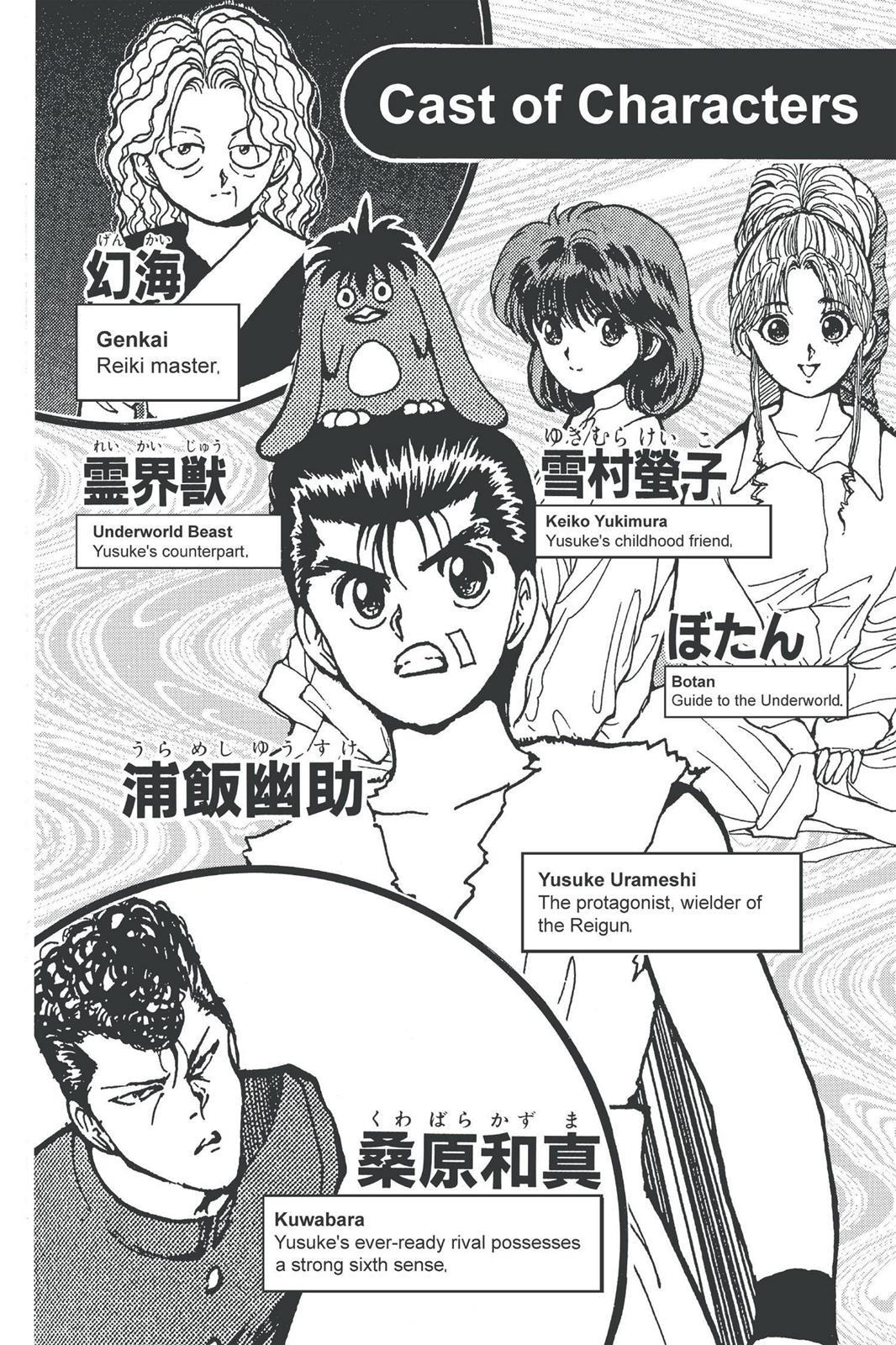 Read Yu Yu Hakusho (en) Manga Online