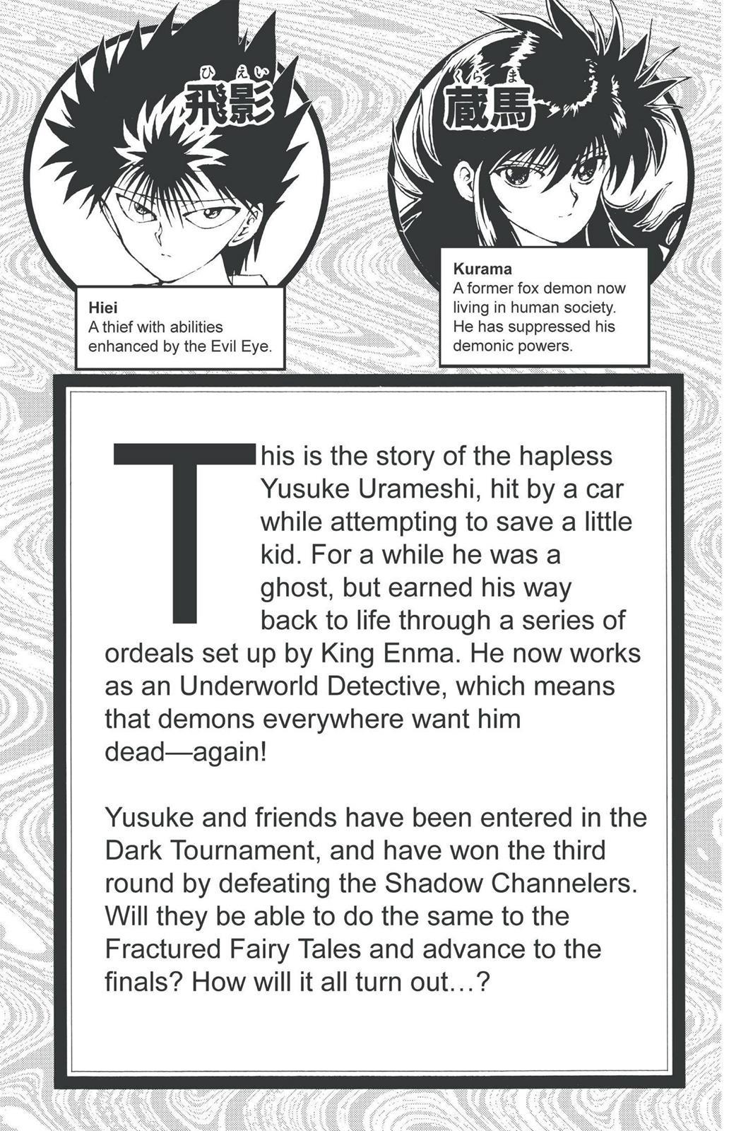 Read Yu Yu Hakusho (en) Manga Online