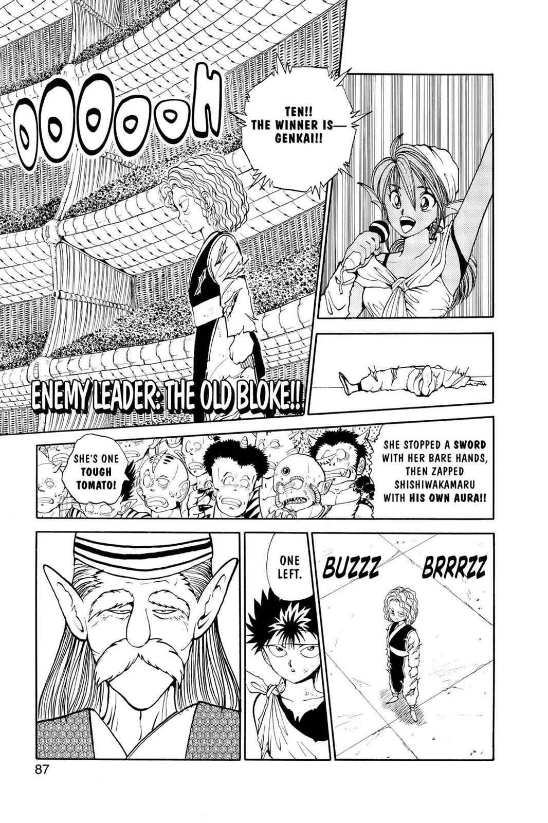 Read Yu Yu Hakusho (en) Manga Online