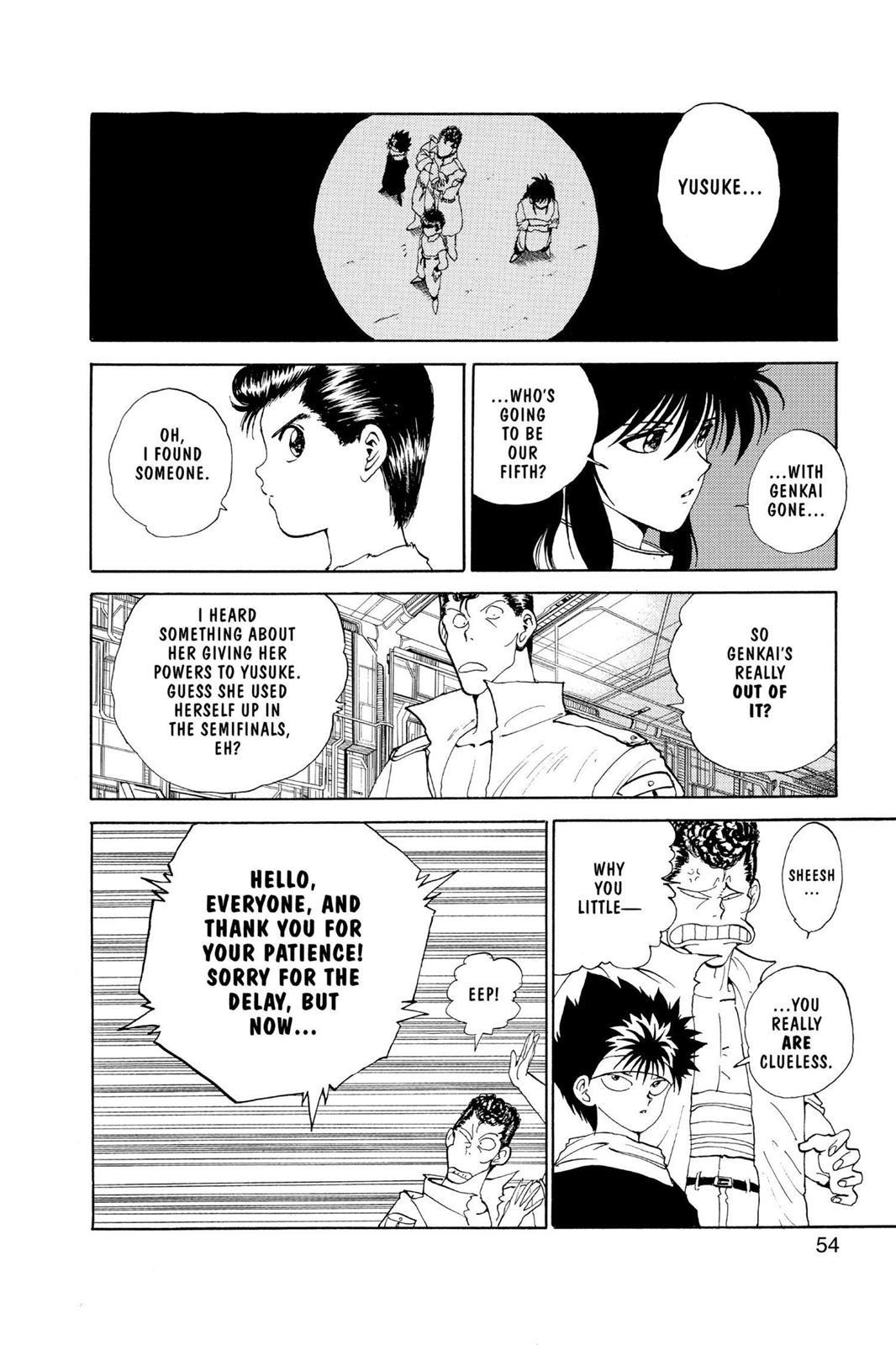 Read Yu Yu Hakusho (en) Manga Online