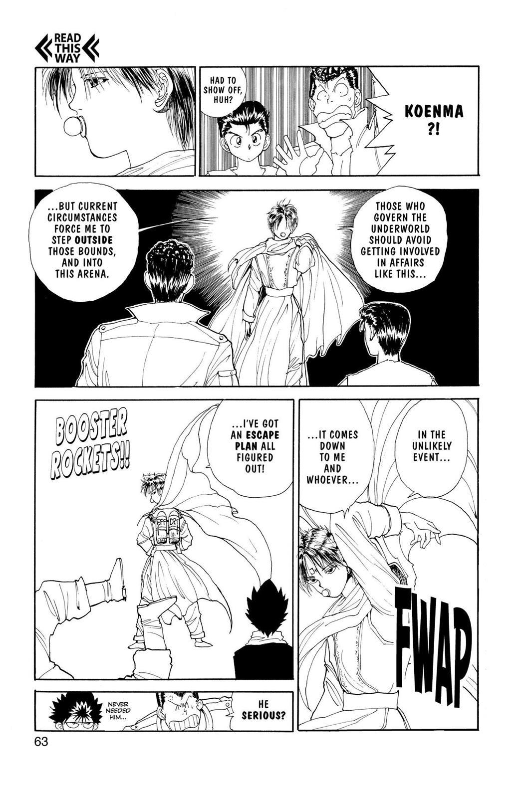 Read Yu Yu Hakusho (en) Manga Online