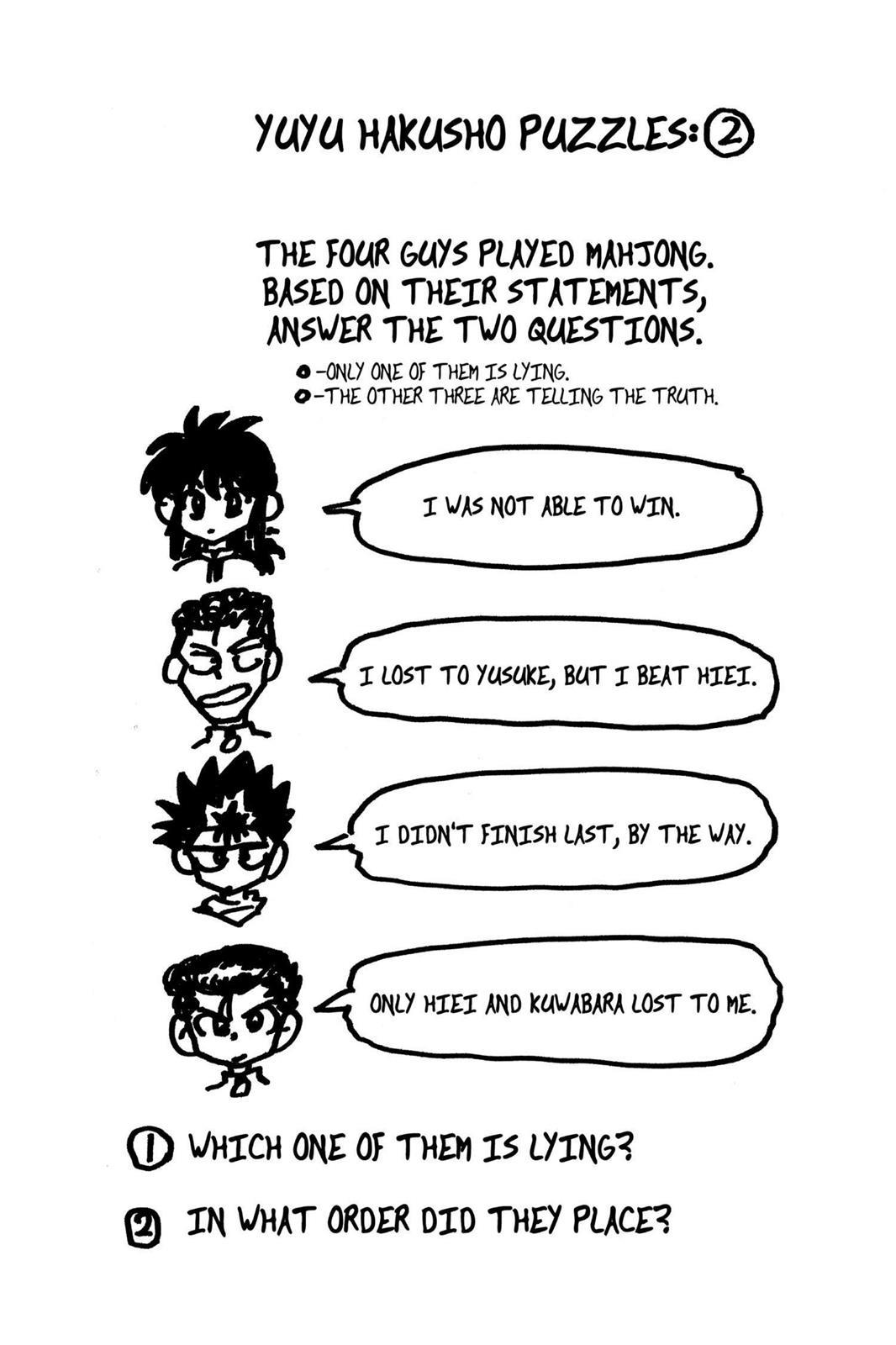 Read Yu Yu Hakusho (en) Manga Online