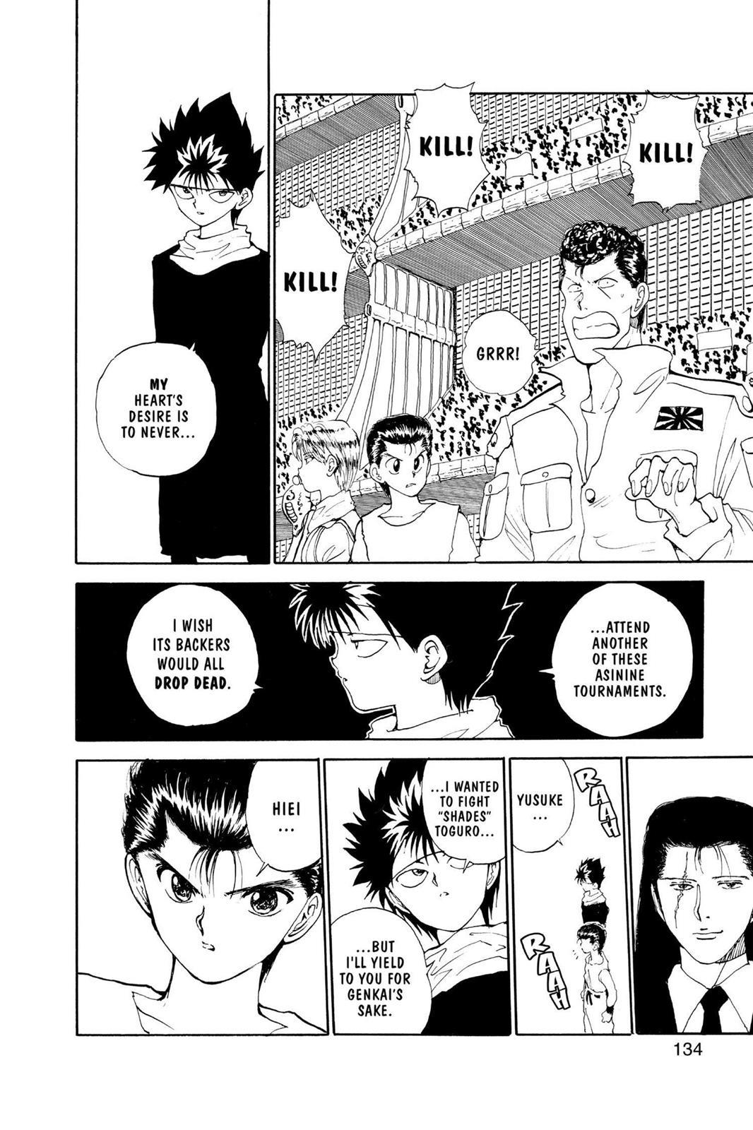 Read Yu Yu Hakusho (en) Manga Online