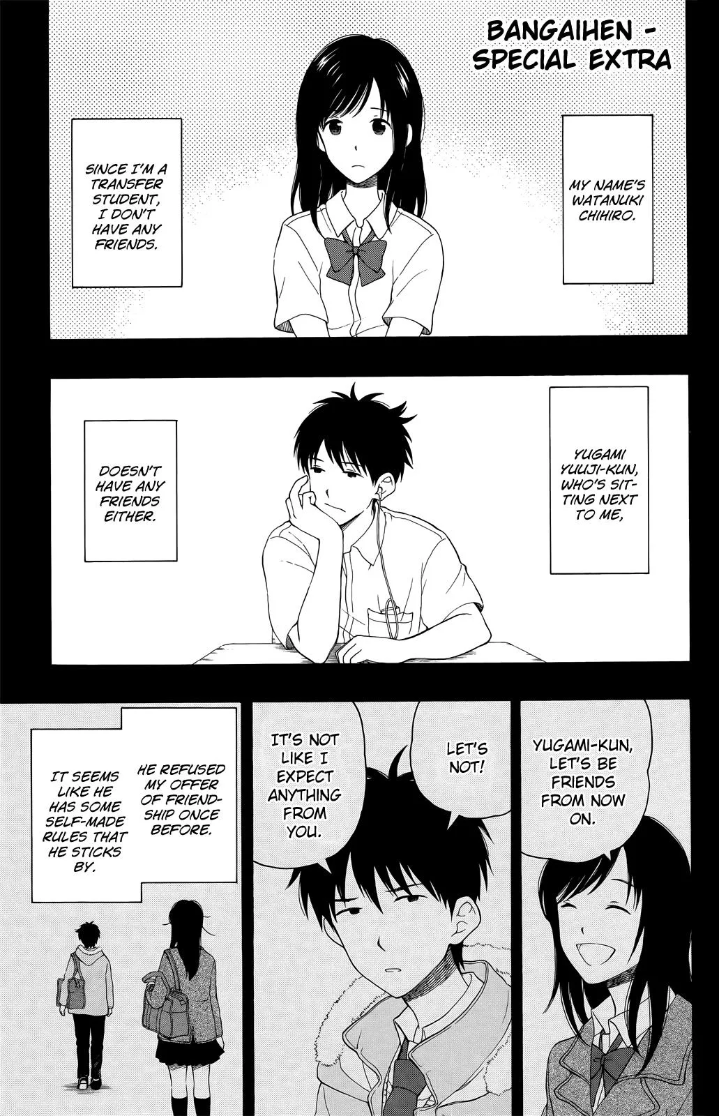 Read Yugami-kun ni wa Tomodachi ga Inai (en) Manga Online