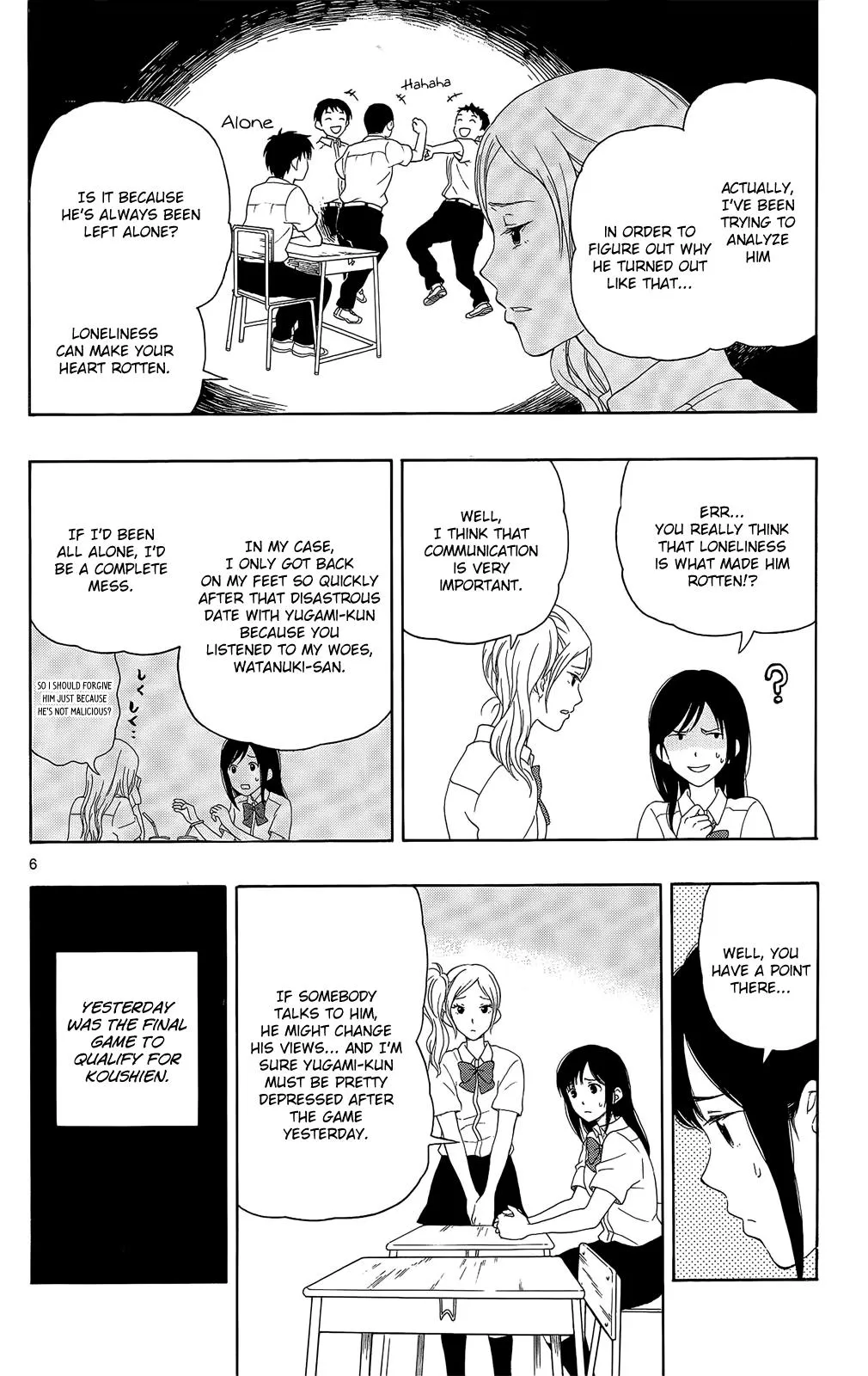 Read Yugami-kun ni wa Tomodachi ga Inai (en) Manga Online