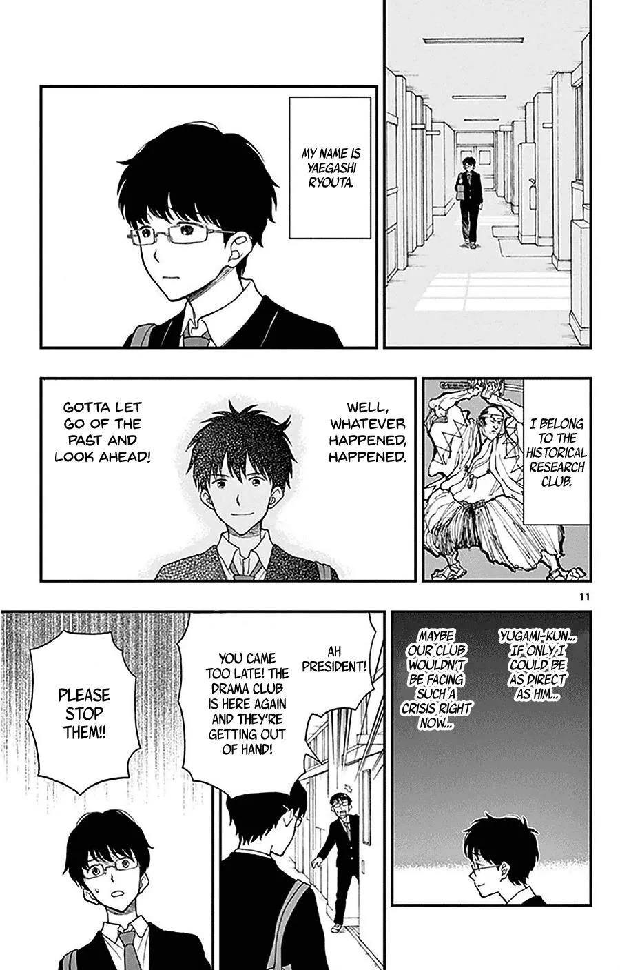 Read Yugami-kun ni wa Tomodachi ga Inai (en) Manga Online