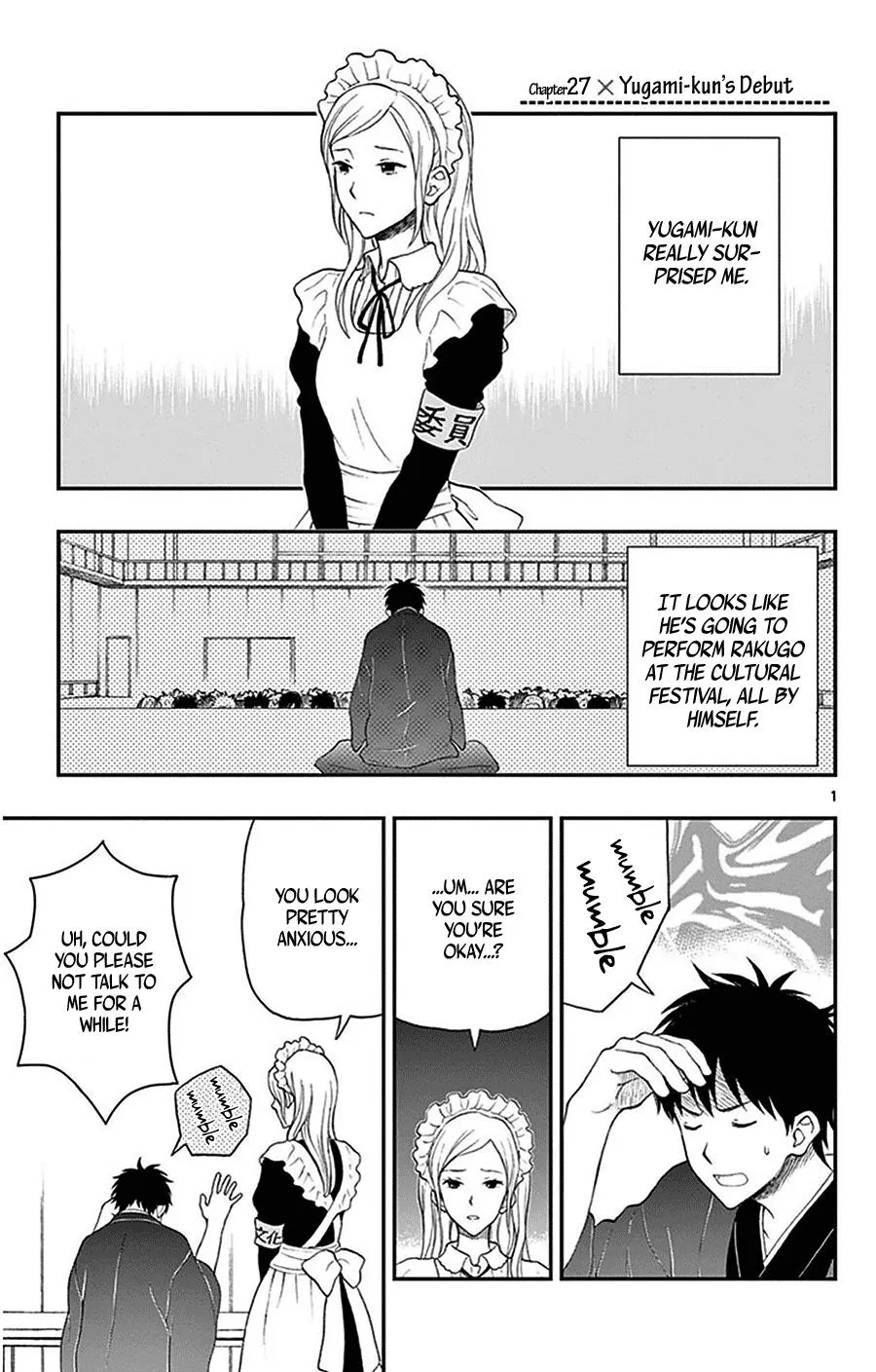 Read Yugami-kun ni wa Tomodachi ga Inai (en) Manga Online