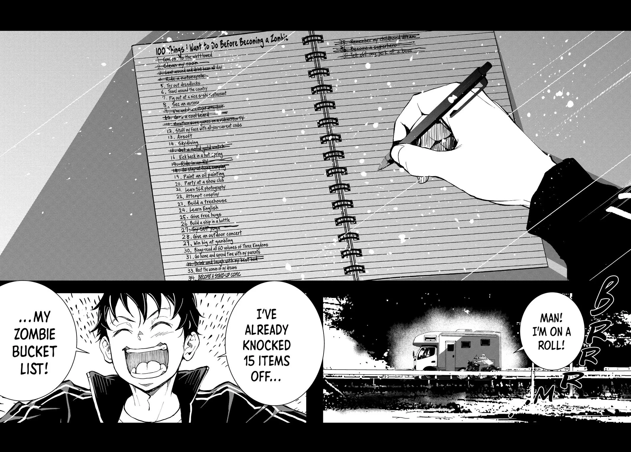 Read Zom 100 - Bucket List of the Dead (en) Manga Online