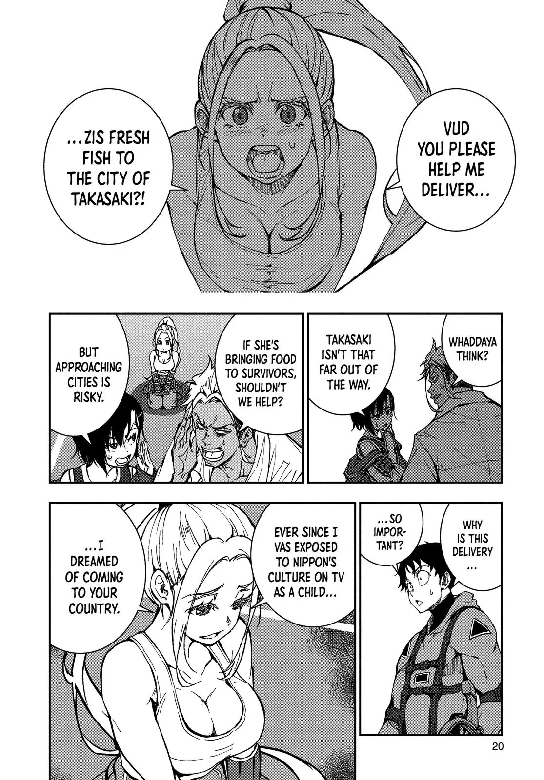 Read Zom 100 - Bucket List of the Dead (en) Manga Online