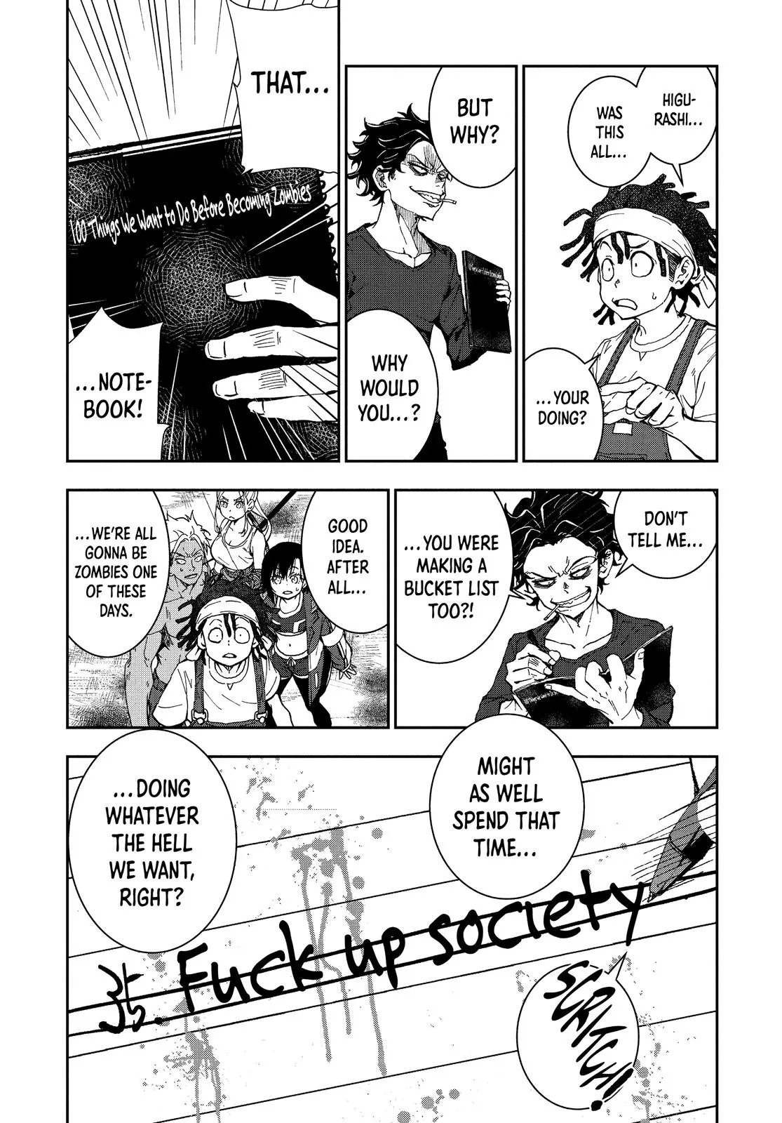 Read Zom 100 - Bucket List of the Dead (en) Manga Online
